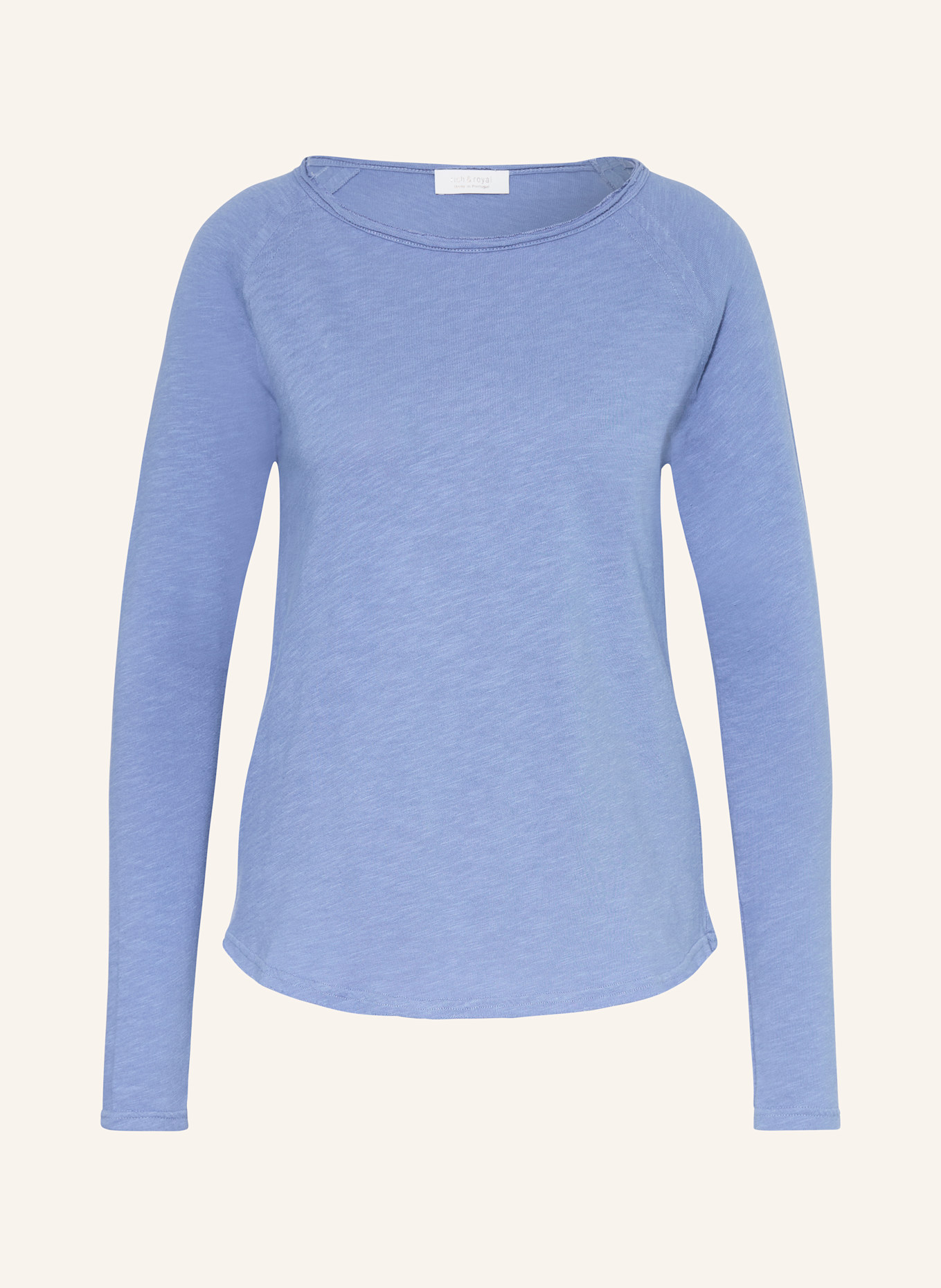 Rich & Royal Longsleeve: BLAU