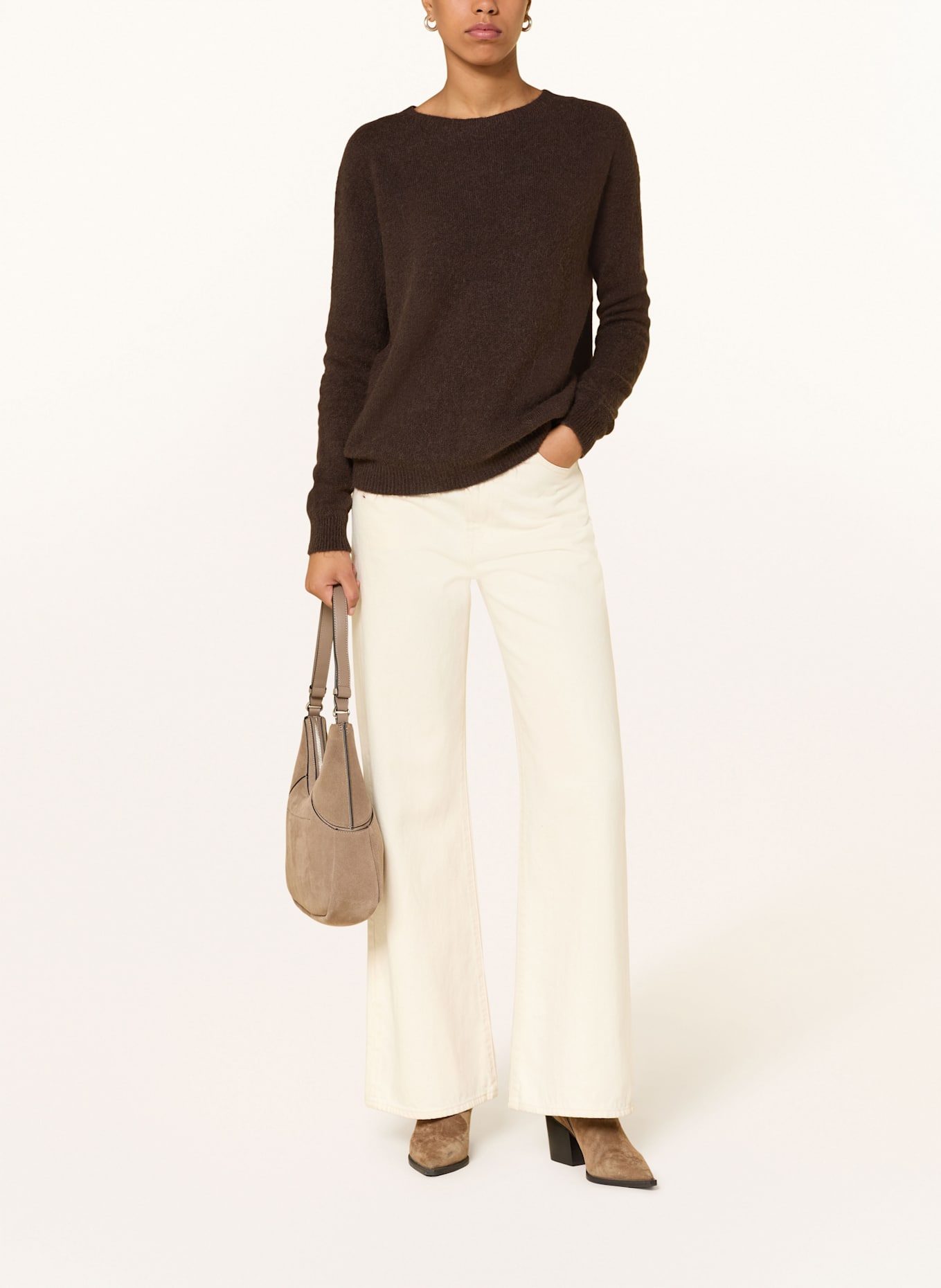 Rich & Royal Pullover: DUNKELBRAUN