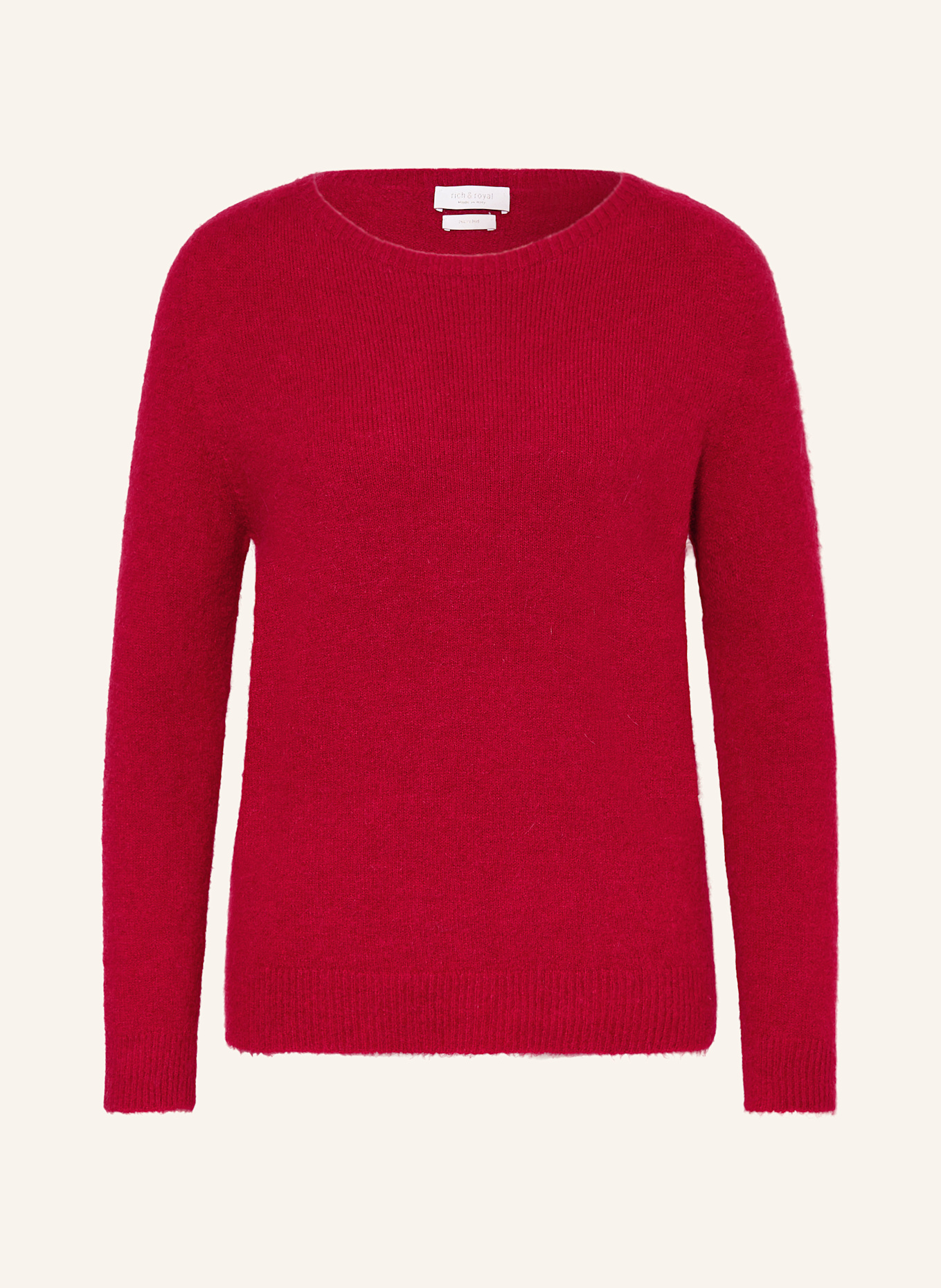 Rich & Royal Pullover: ROT