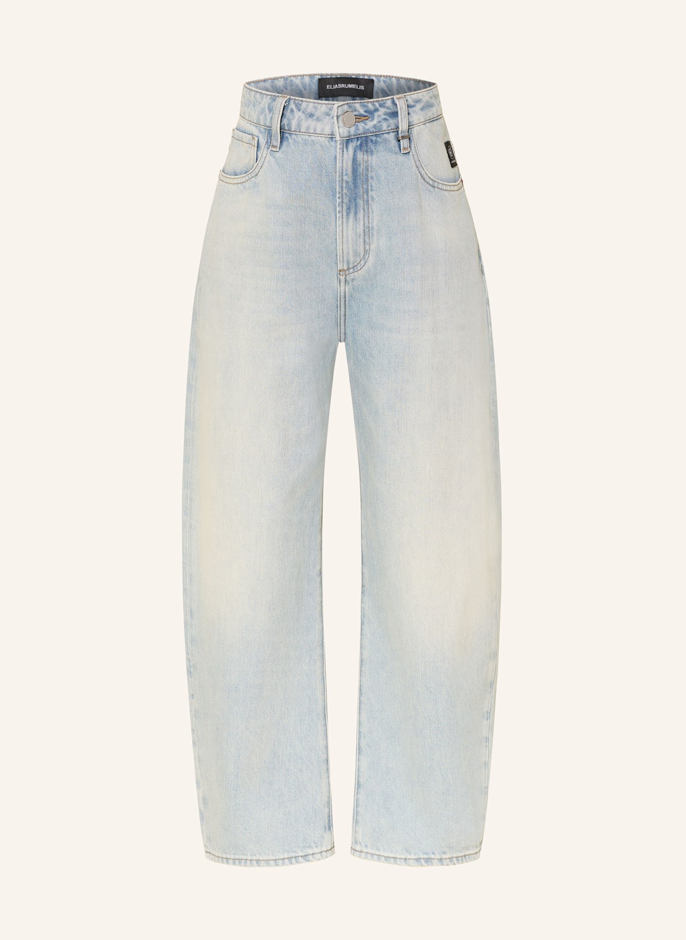 ELIAS RUMELIS Barrel Jeans YOANA: 1340 ski blue - pink