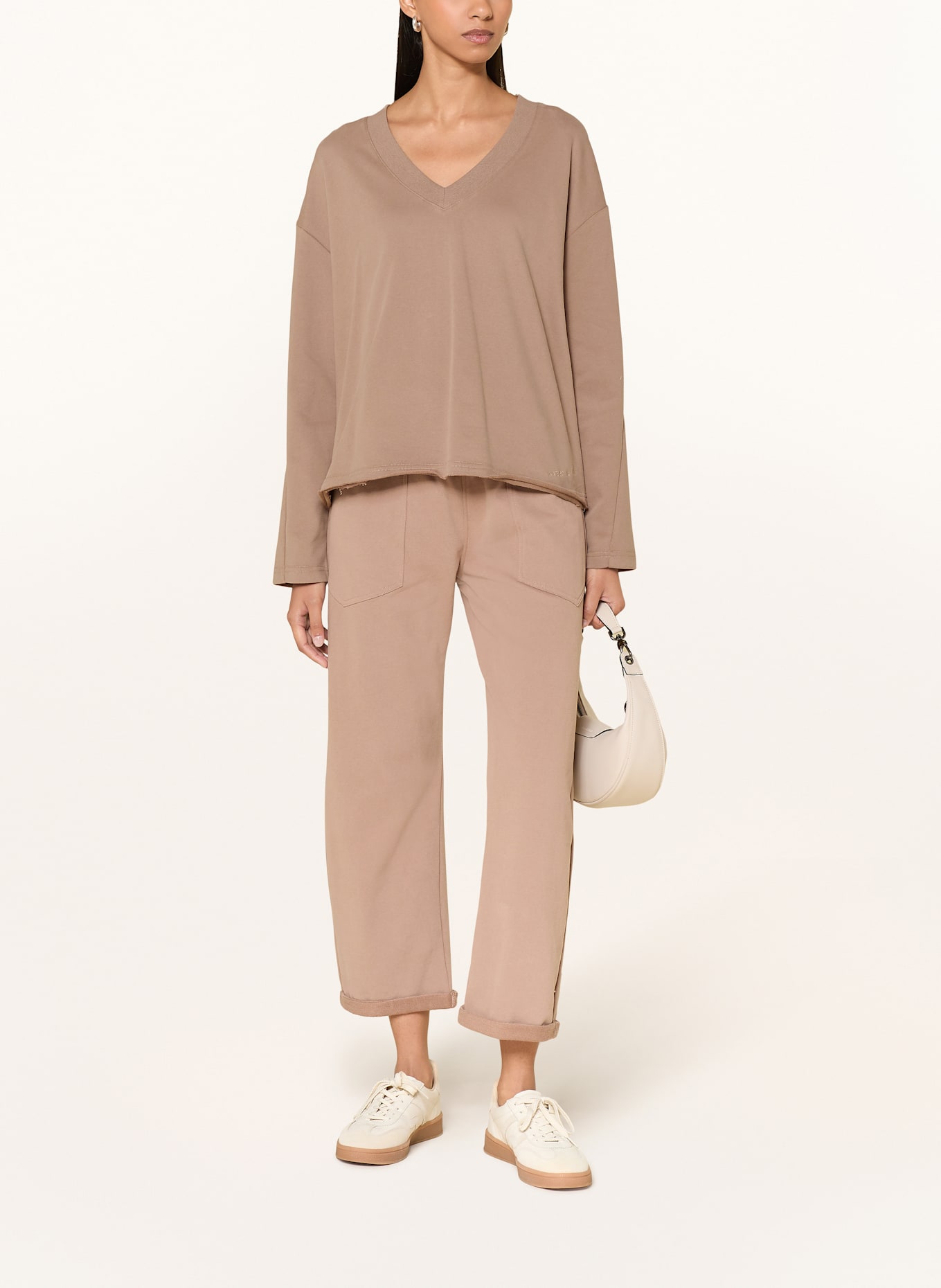 ELIAS RUMELIS Sweatshirt THALISA: HELLBRAUN