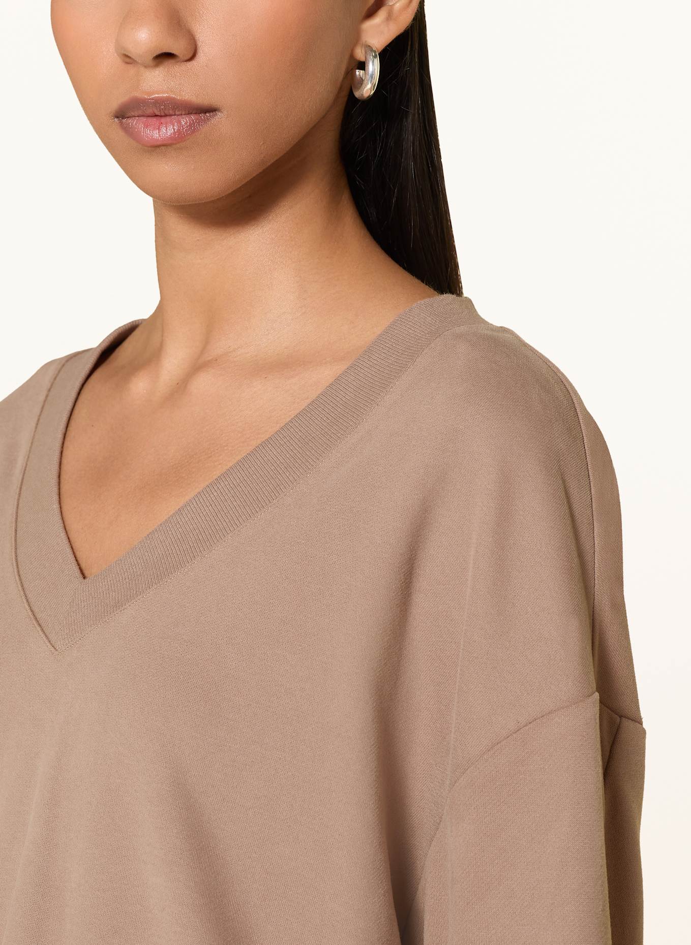 ELIAS RUMELIS Sweatshirt THALISA: HELLBRAUN