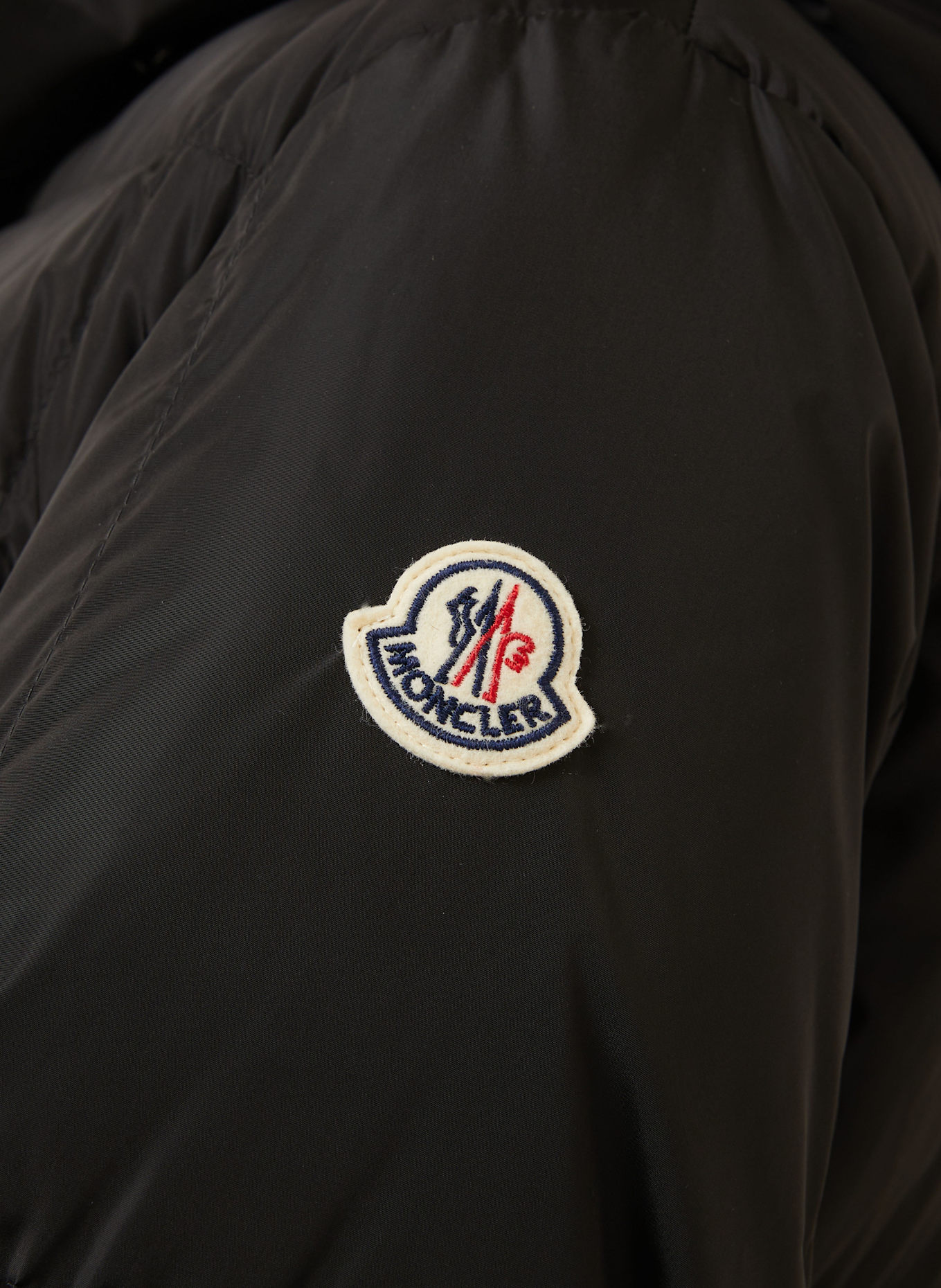 MONCLER Daunenmantel LITTLE: SCHWARZ