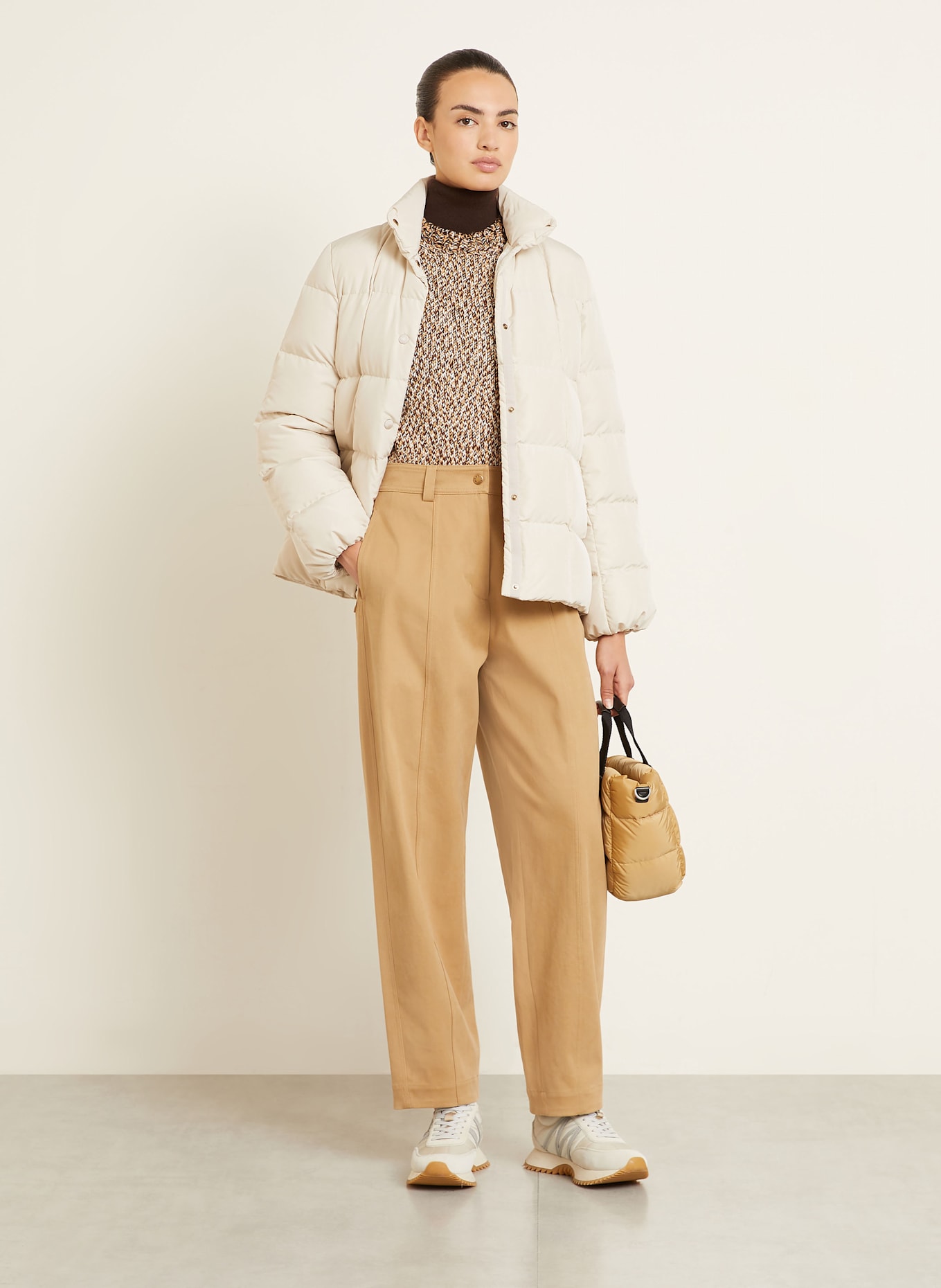 MONCLER Daunenjacke COCHEVINNE: CREME