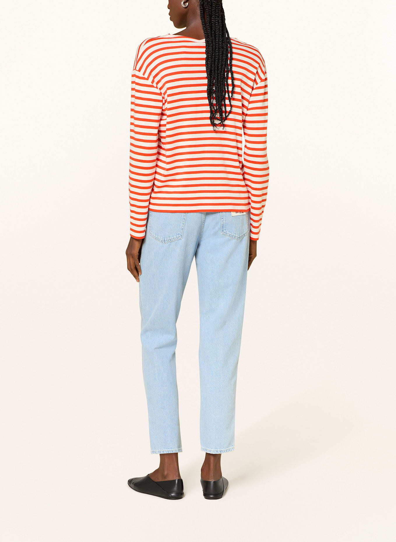 CLOSED Slim fit jeans PEDAL PUSHER: MBL MID BLUE