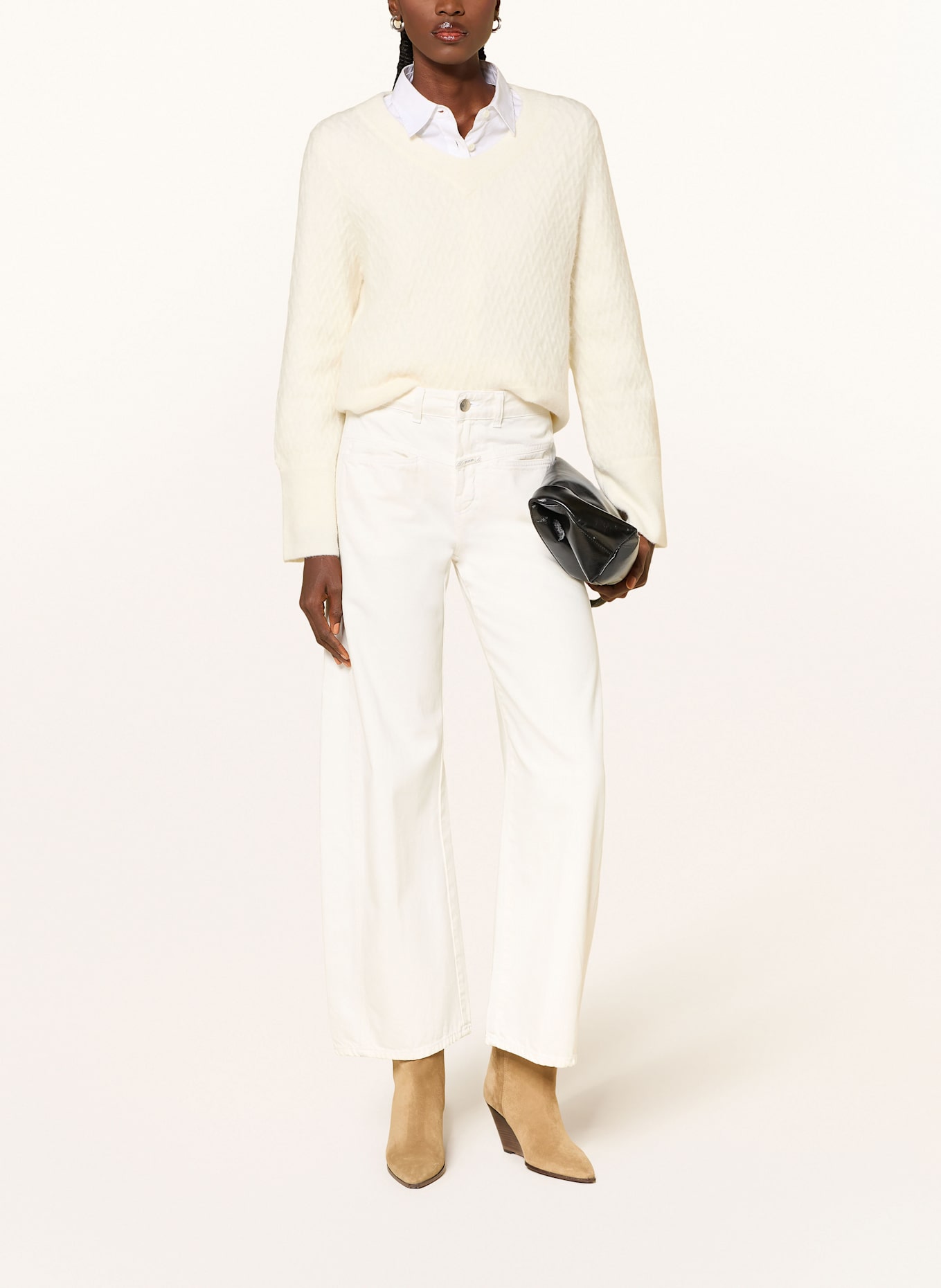 CLOSED Barrel Jeans TORI-X: 201 ECRU