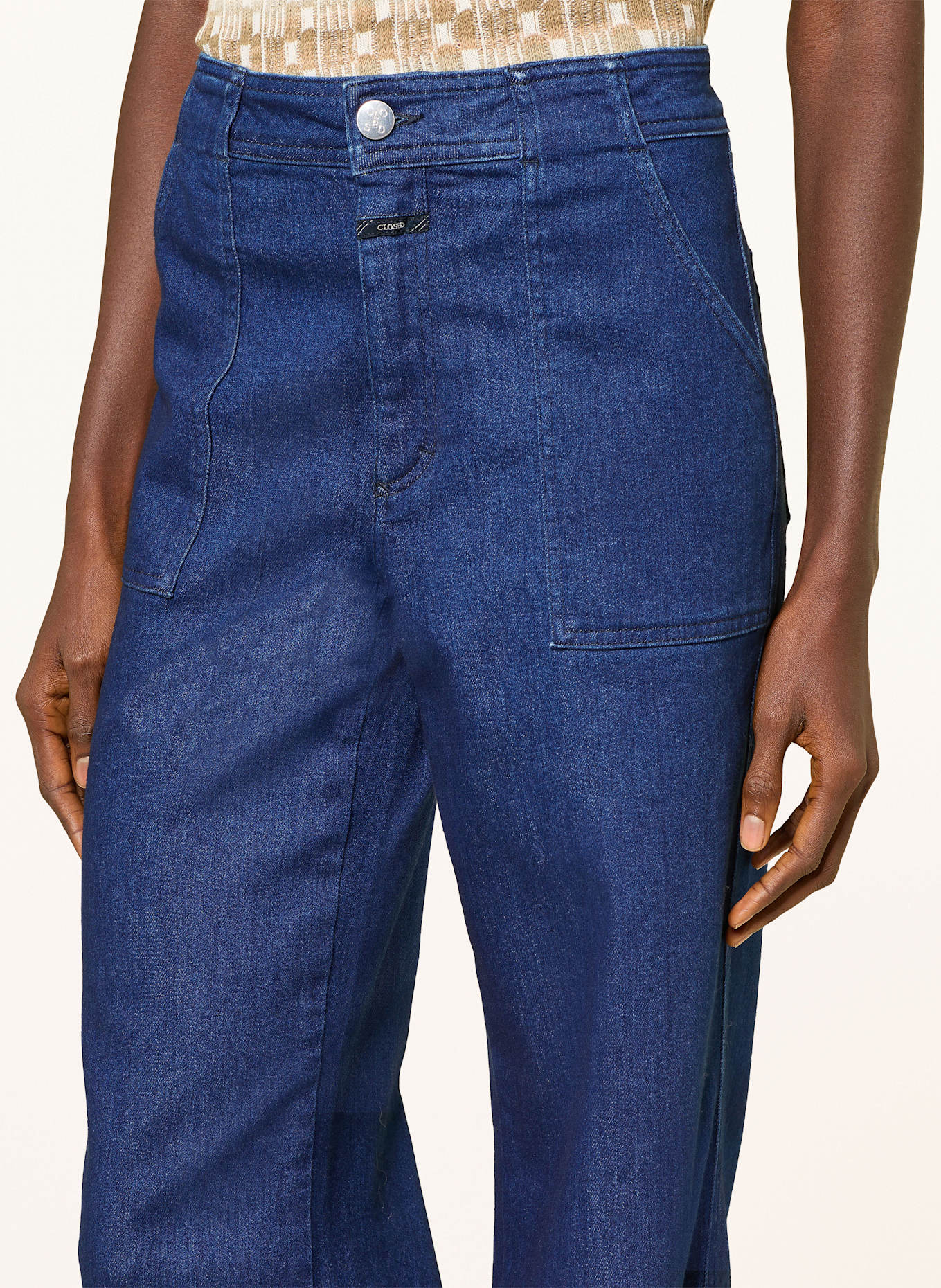 CLOSED Flared Jeans ARIA: MBL MID BLUE