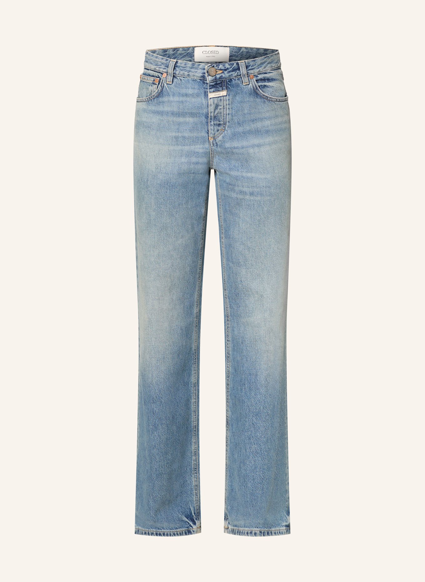 CLOSED Wide leg jeans GILLAN: MBL MID BLUE