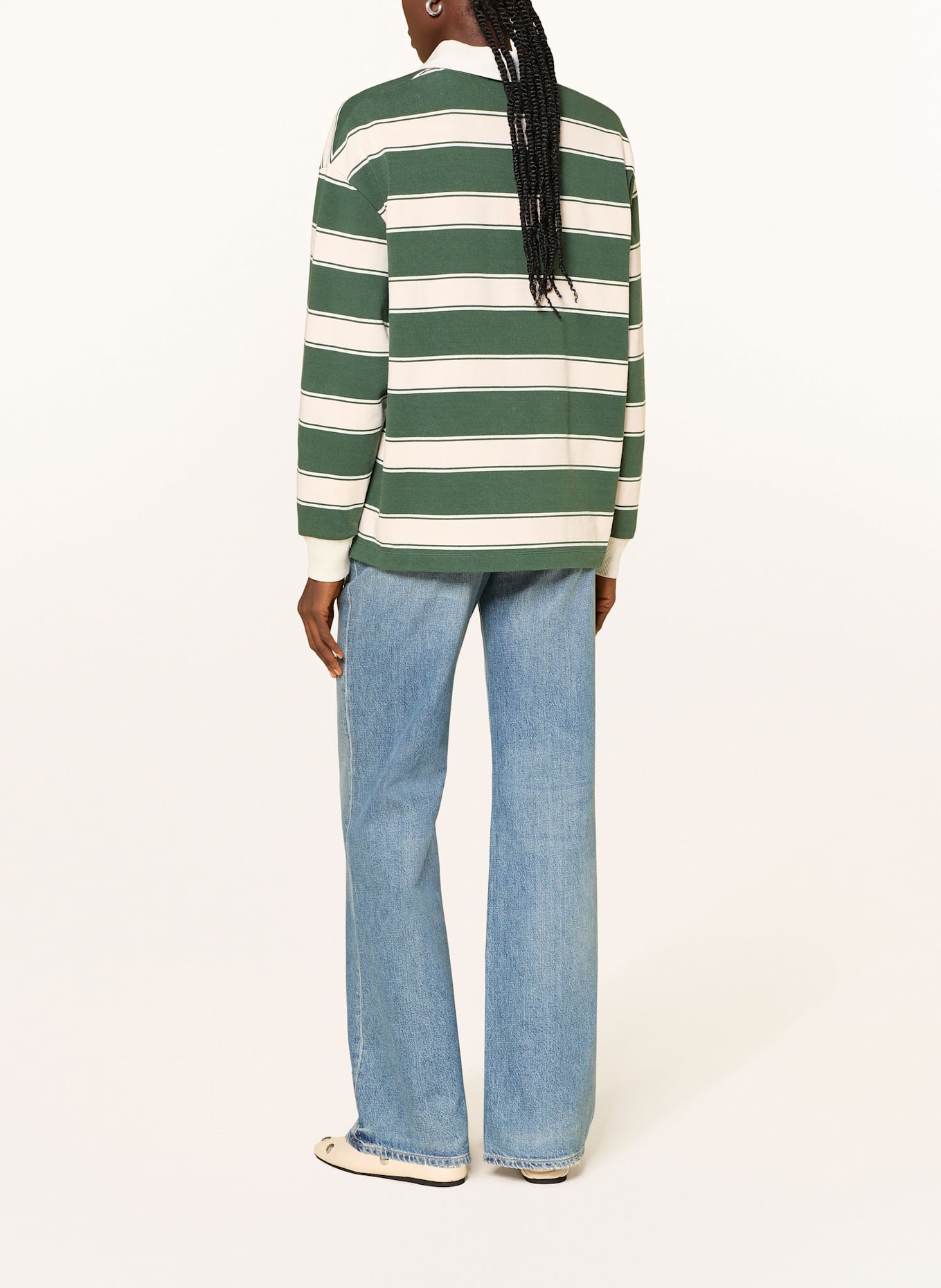 CLOSED Wide leg jeans GILLAN: MBL MID BLUE