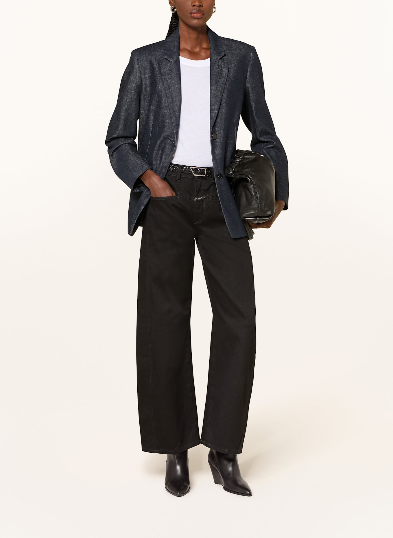 CLOSED Barrel Jeans TORI-X: 100 BLACK