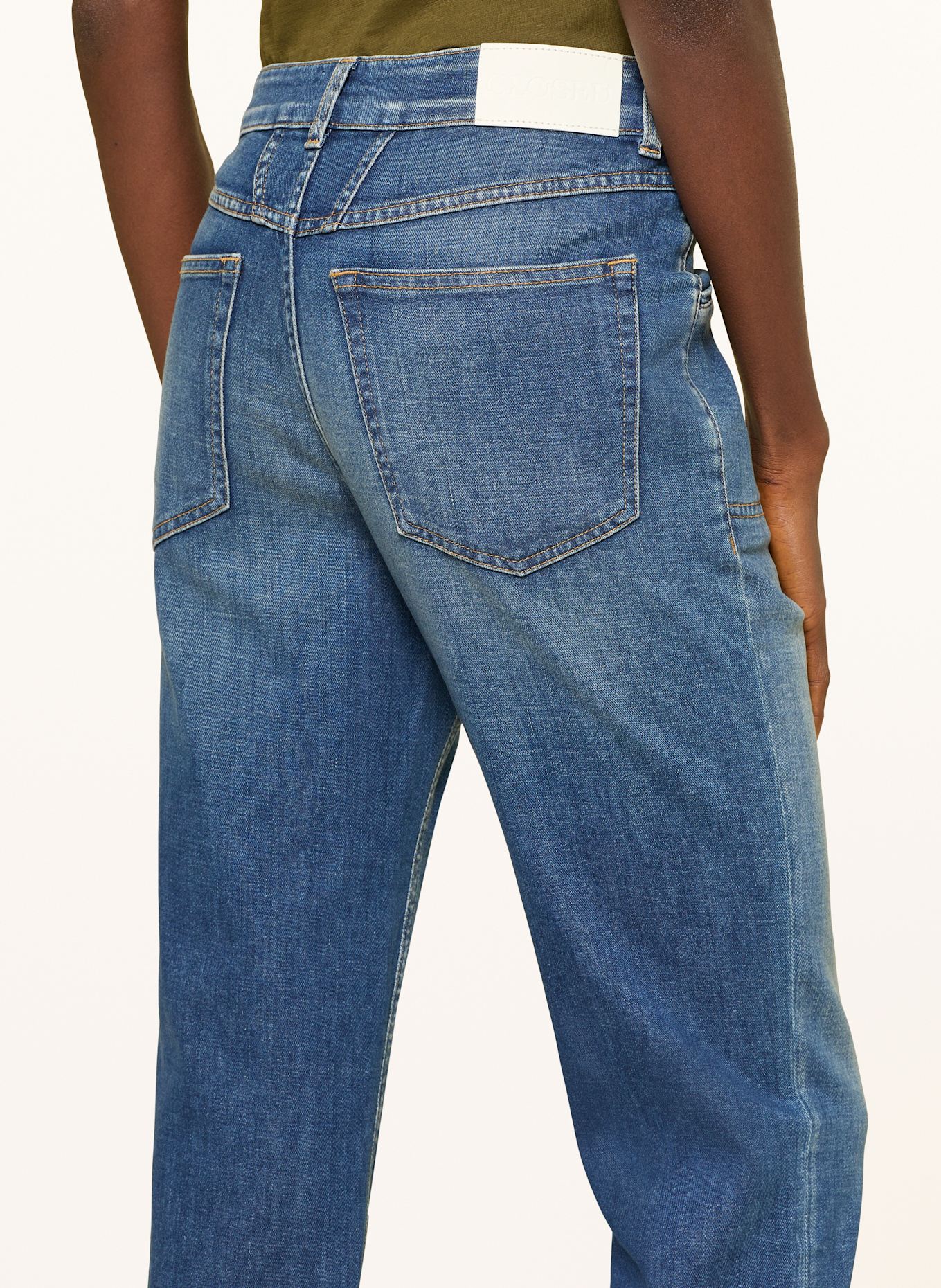 CLOSED Slim Fit Jeans MIRA-X: DBL DARK BLUE