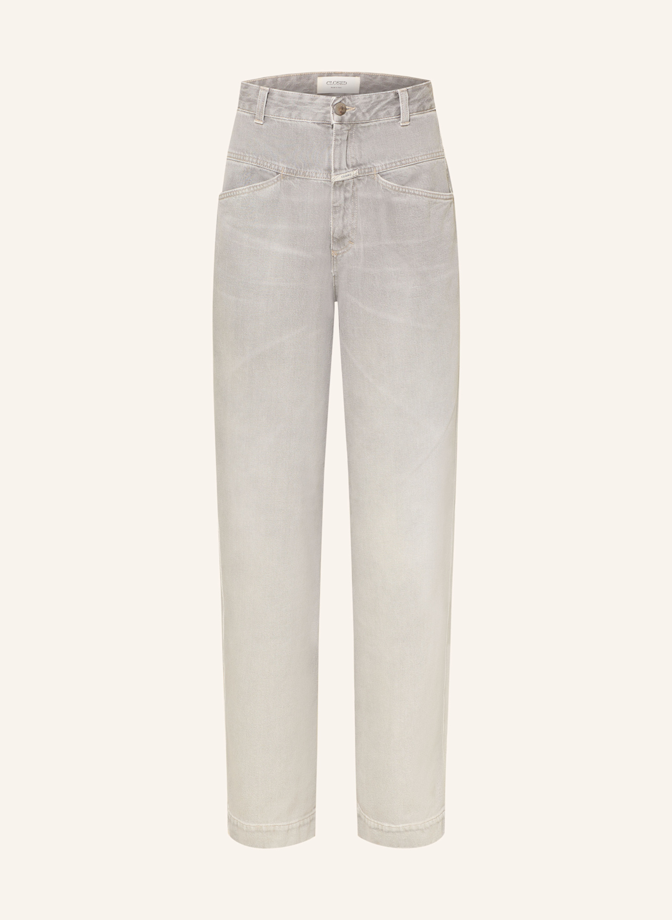 CLOSED Jean à jambes larges DENI-X: 152 Rock grey