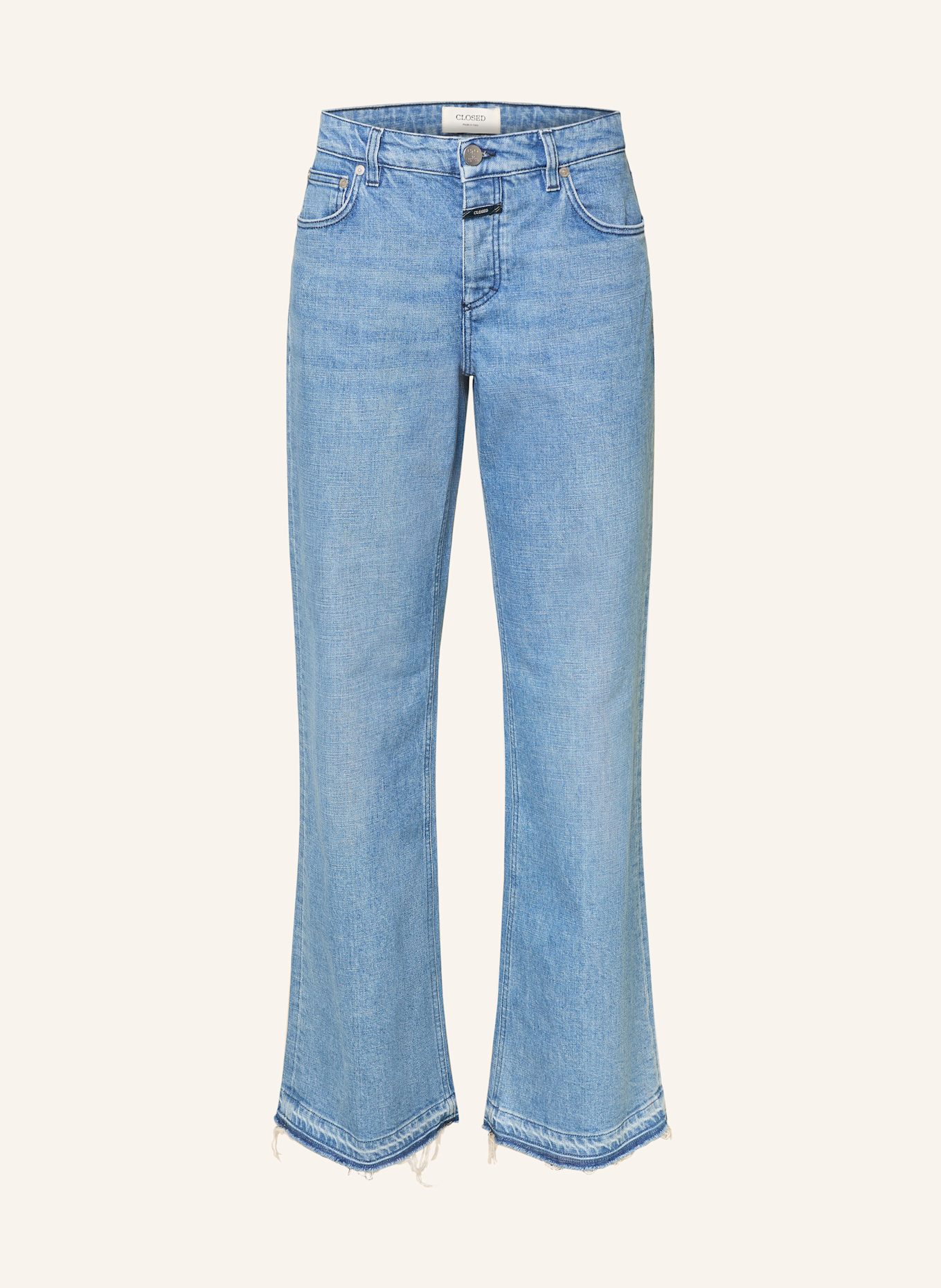 CLOSED Wide Leg Jeans GILLAN: MBL MID BLUE