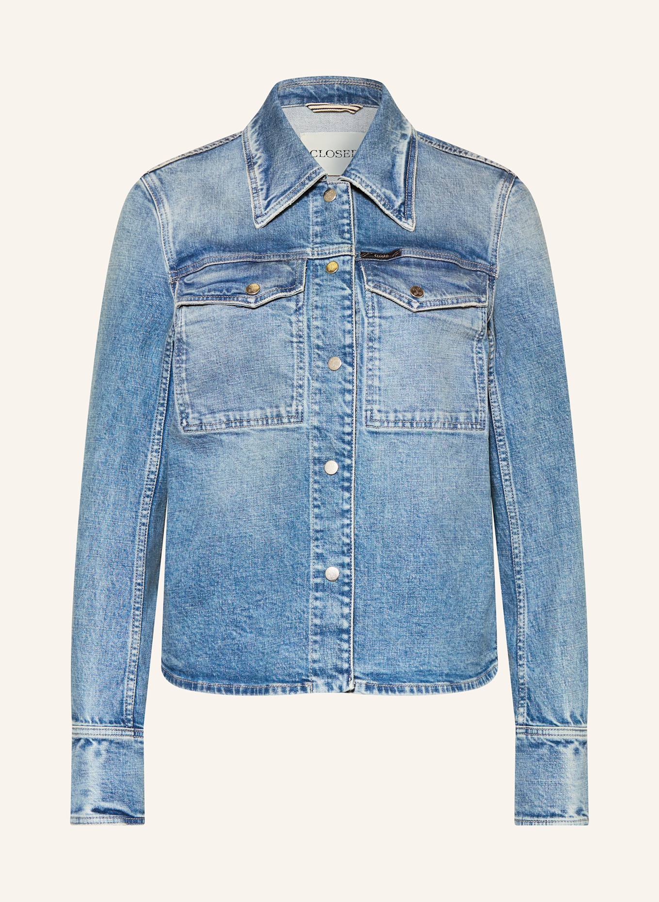 CLOSED Jeansbluse: HELLBLAU