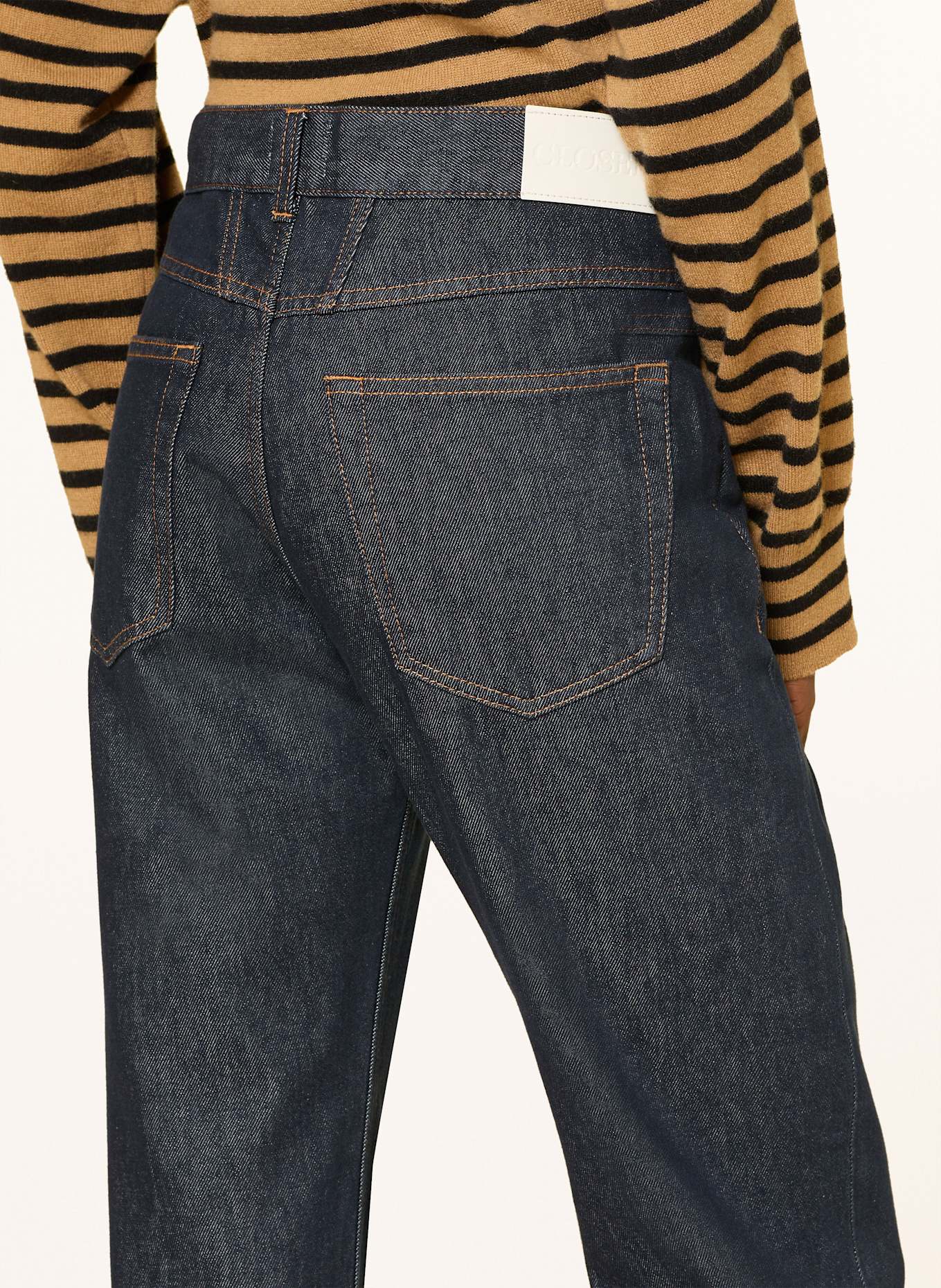 CLOSED Straight džíny JONTA: DBL DARK BLUE