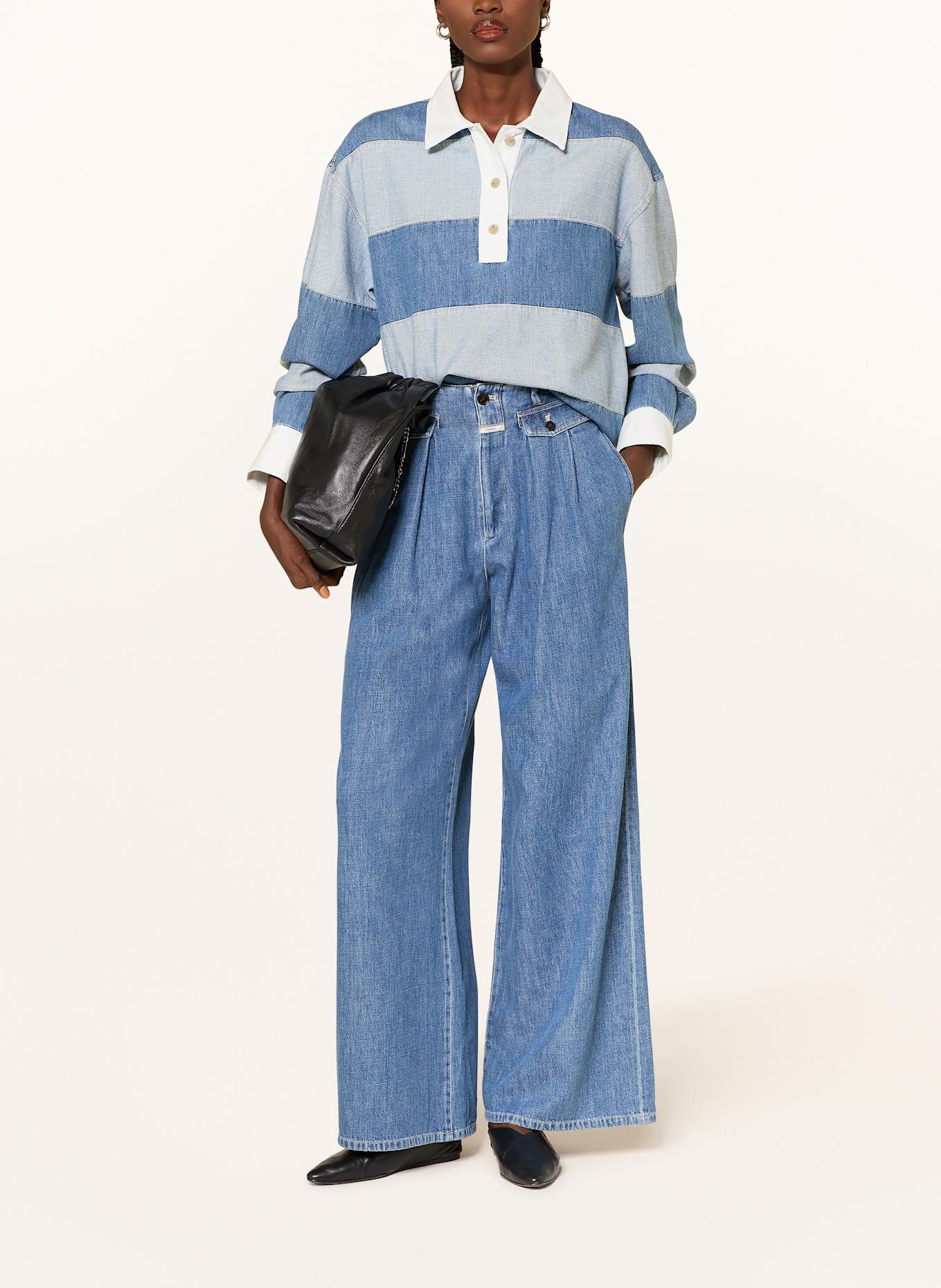 CLOSED Wide Leg Jeans WENDA: LBL Light Blue