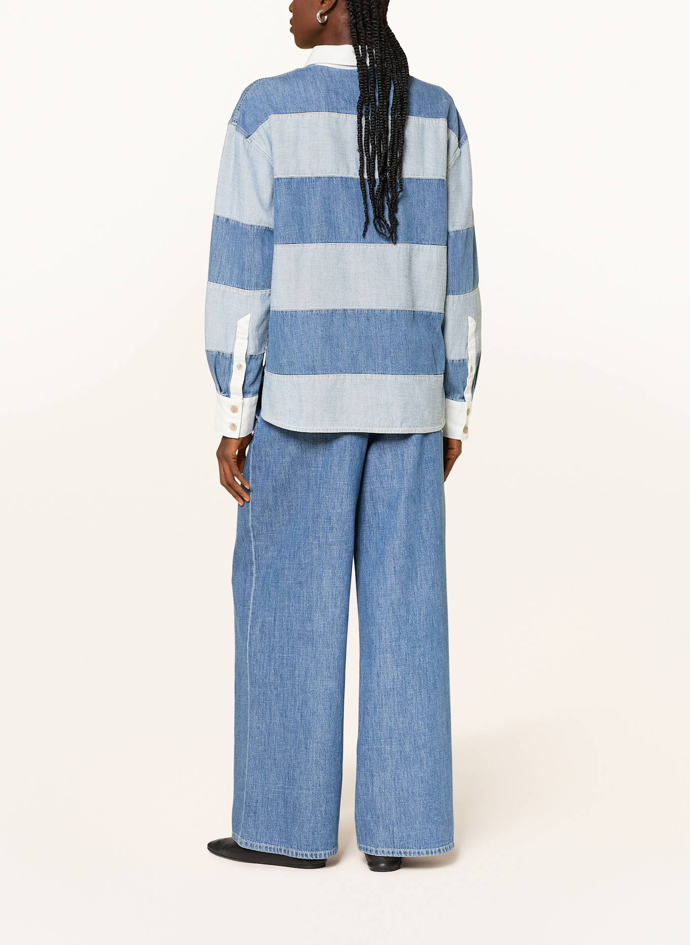 CLOSED Wide Leg Jeans WENDA: LBL Light Blue