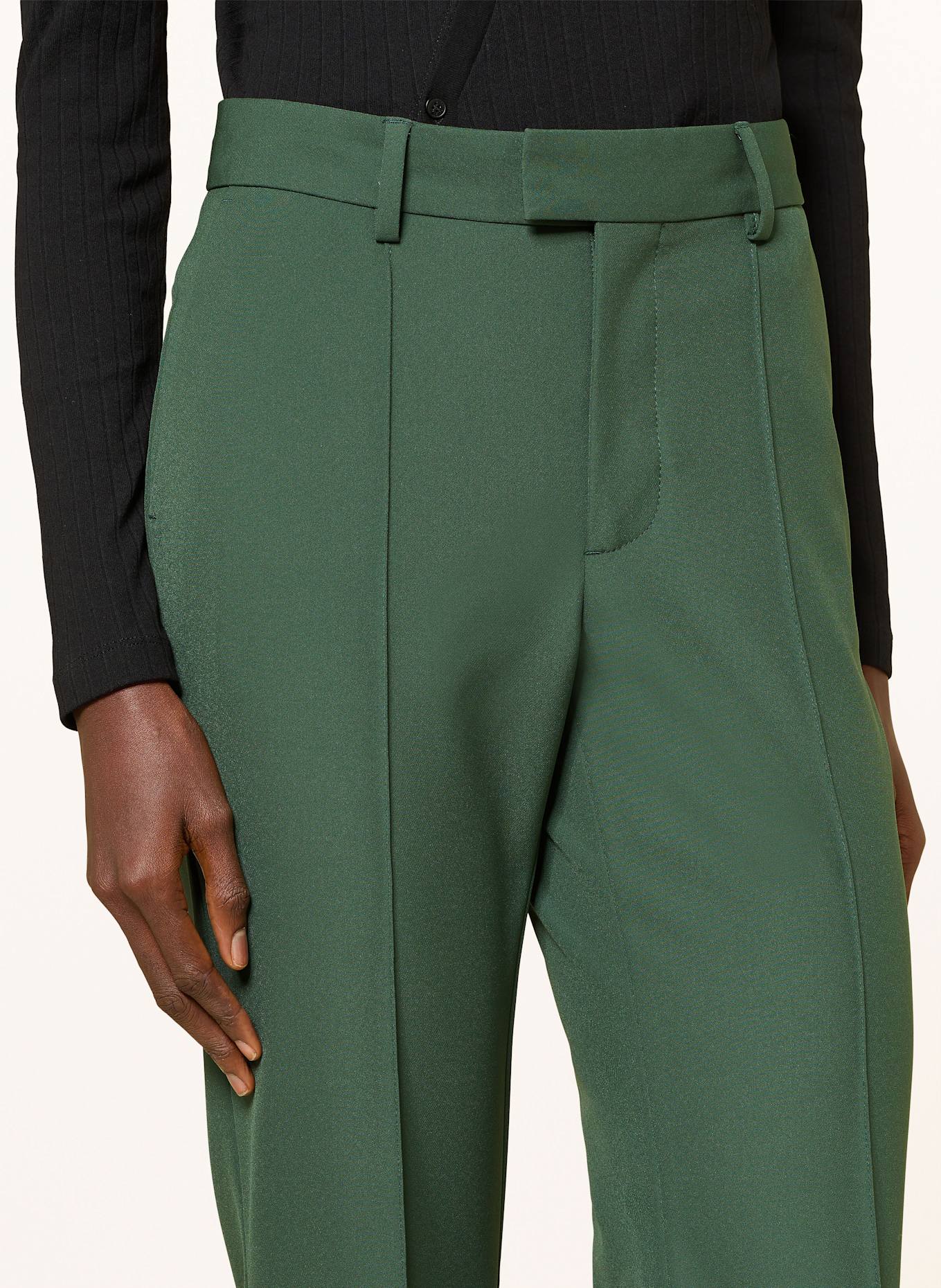 CLOSED Bootcut-Hose DENAIR: GRÜN