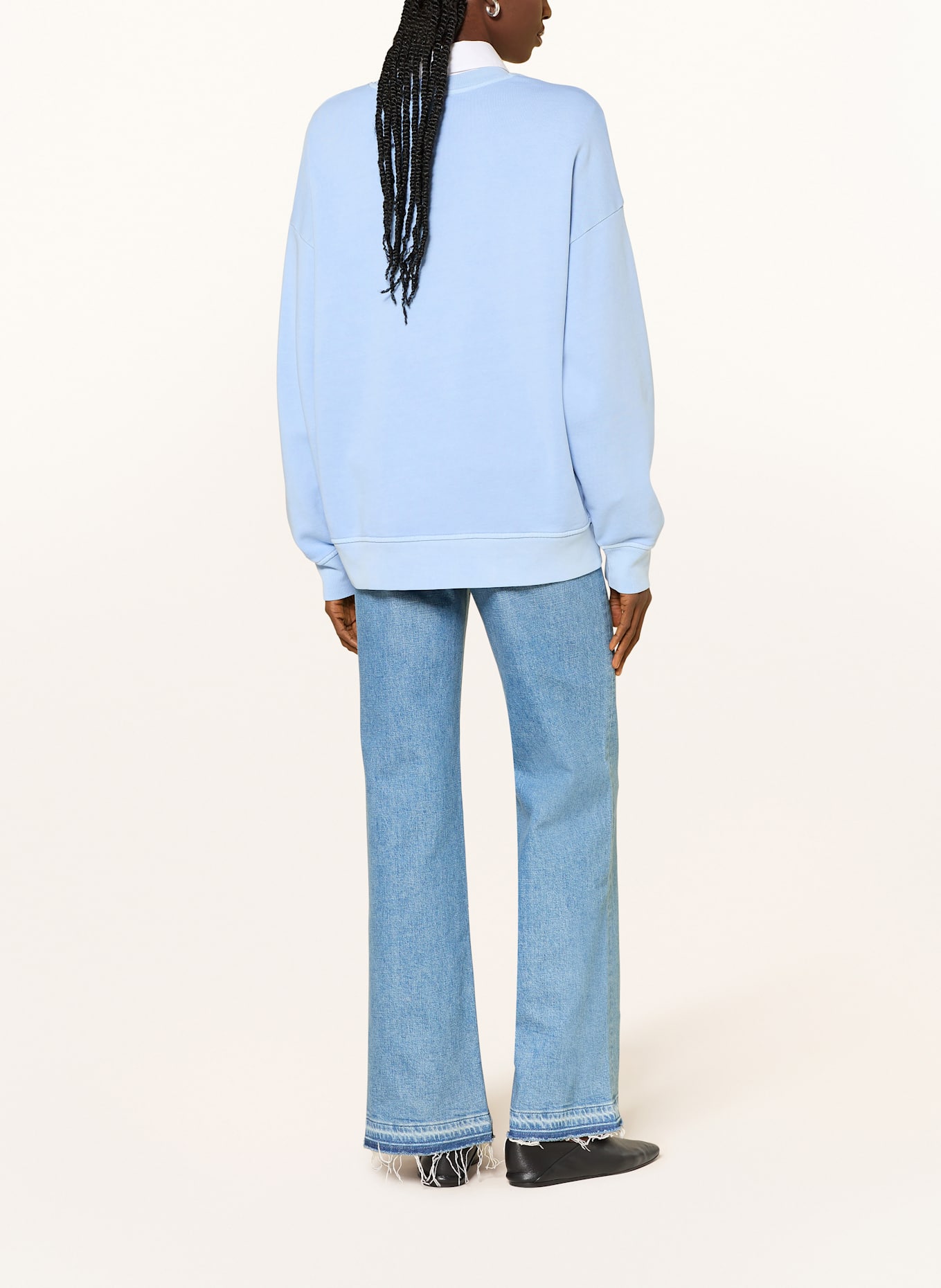 CLOSED Mikina: TMAVĚ MODRÁ / TMAVĚ FIALOVÁ