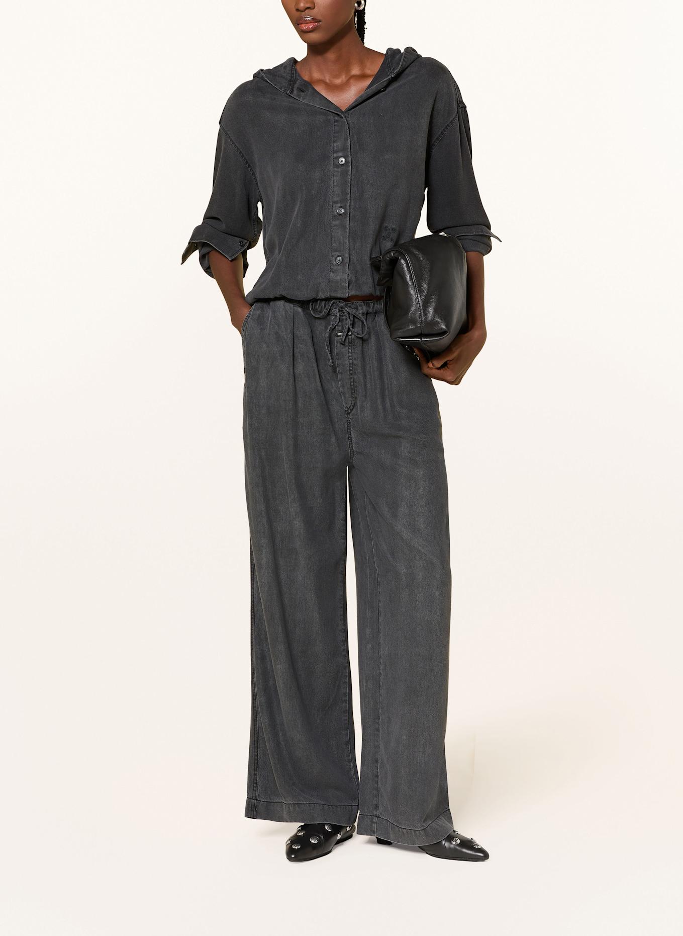 CLOSED Marlenehose WYNSTON: 100 BLACK