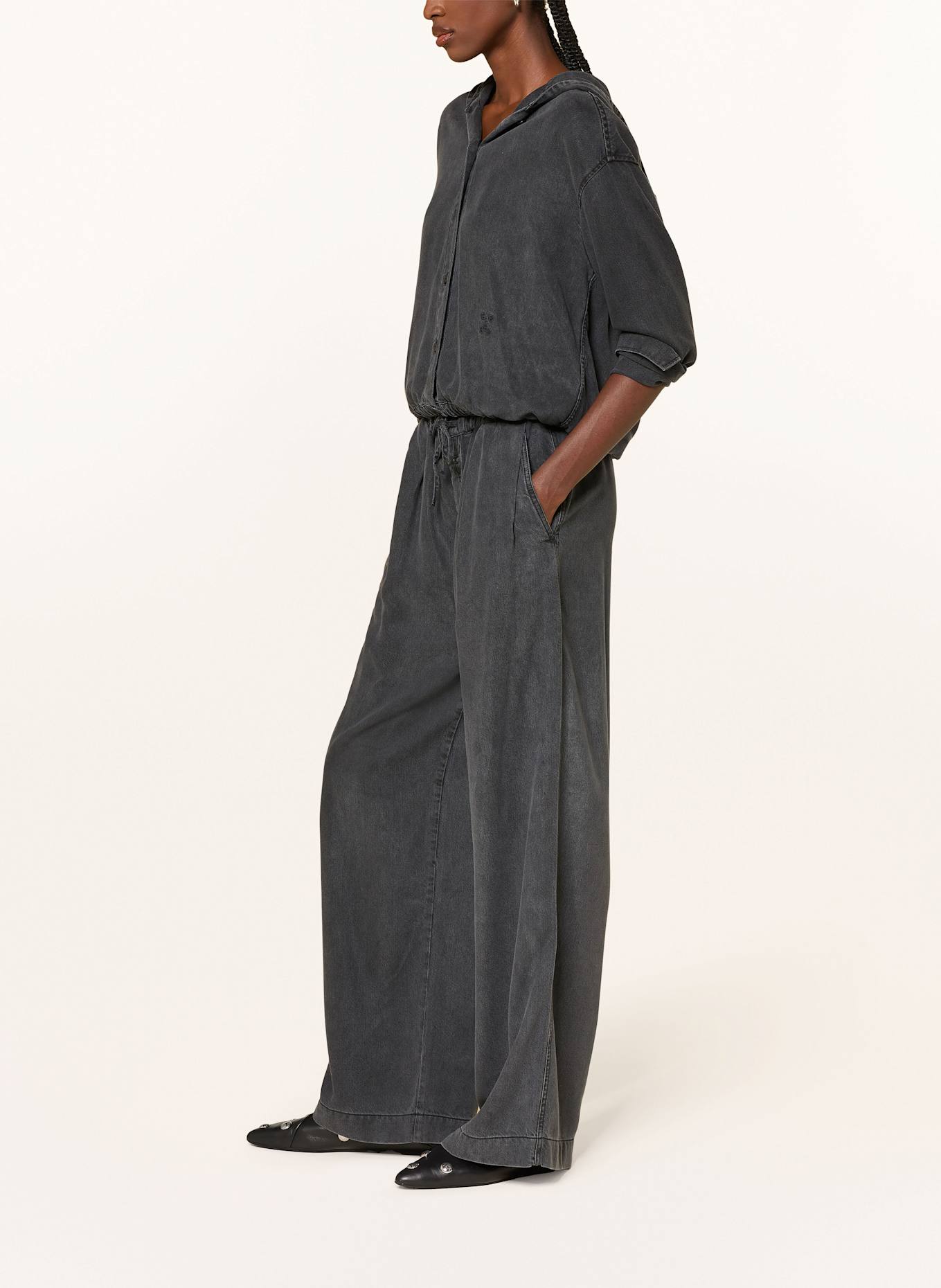 CLOSED Marlenehose WYNSTON: 100 BLACK