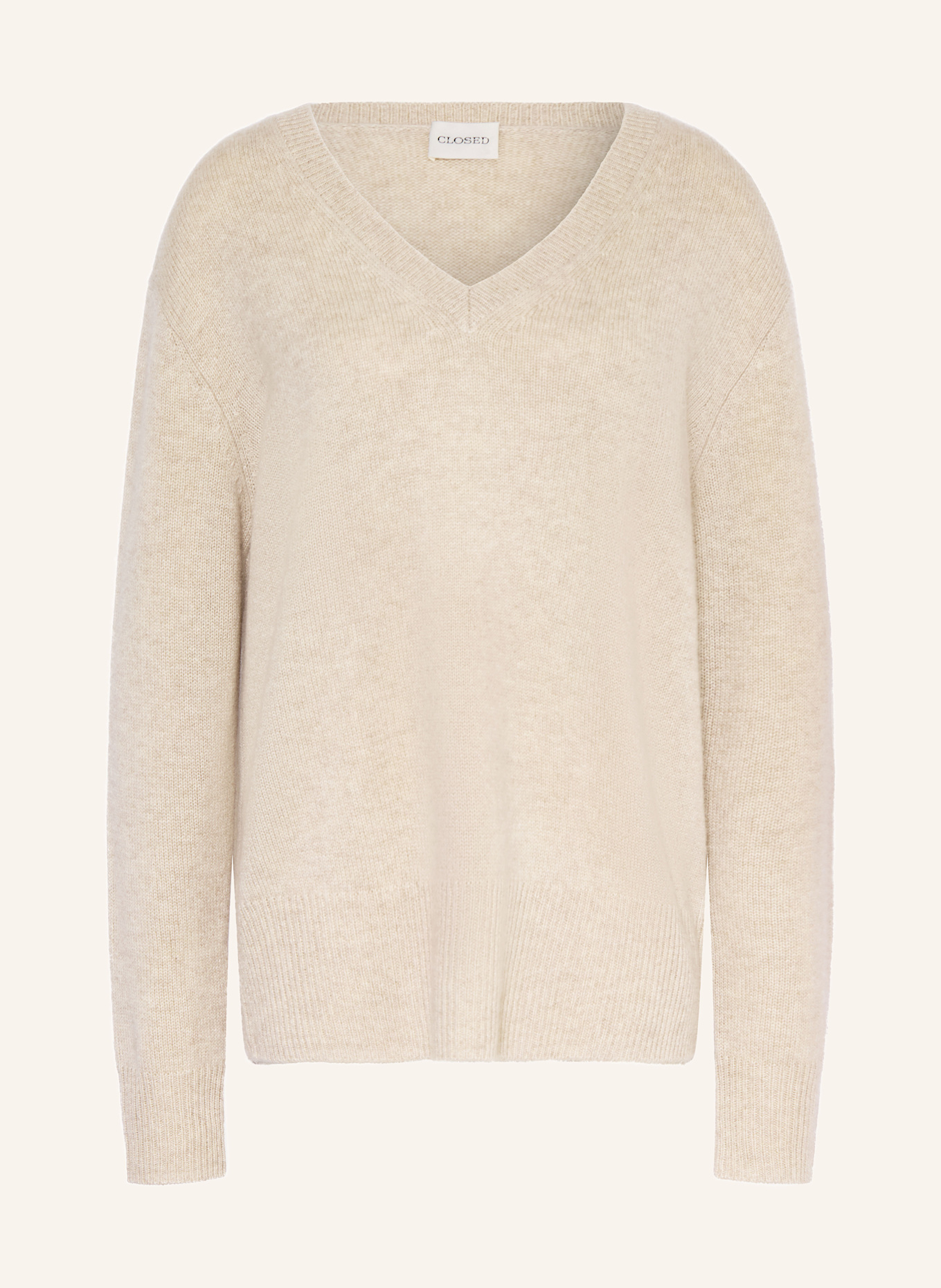 CLOSED Pullover: BEIGE