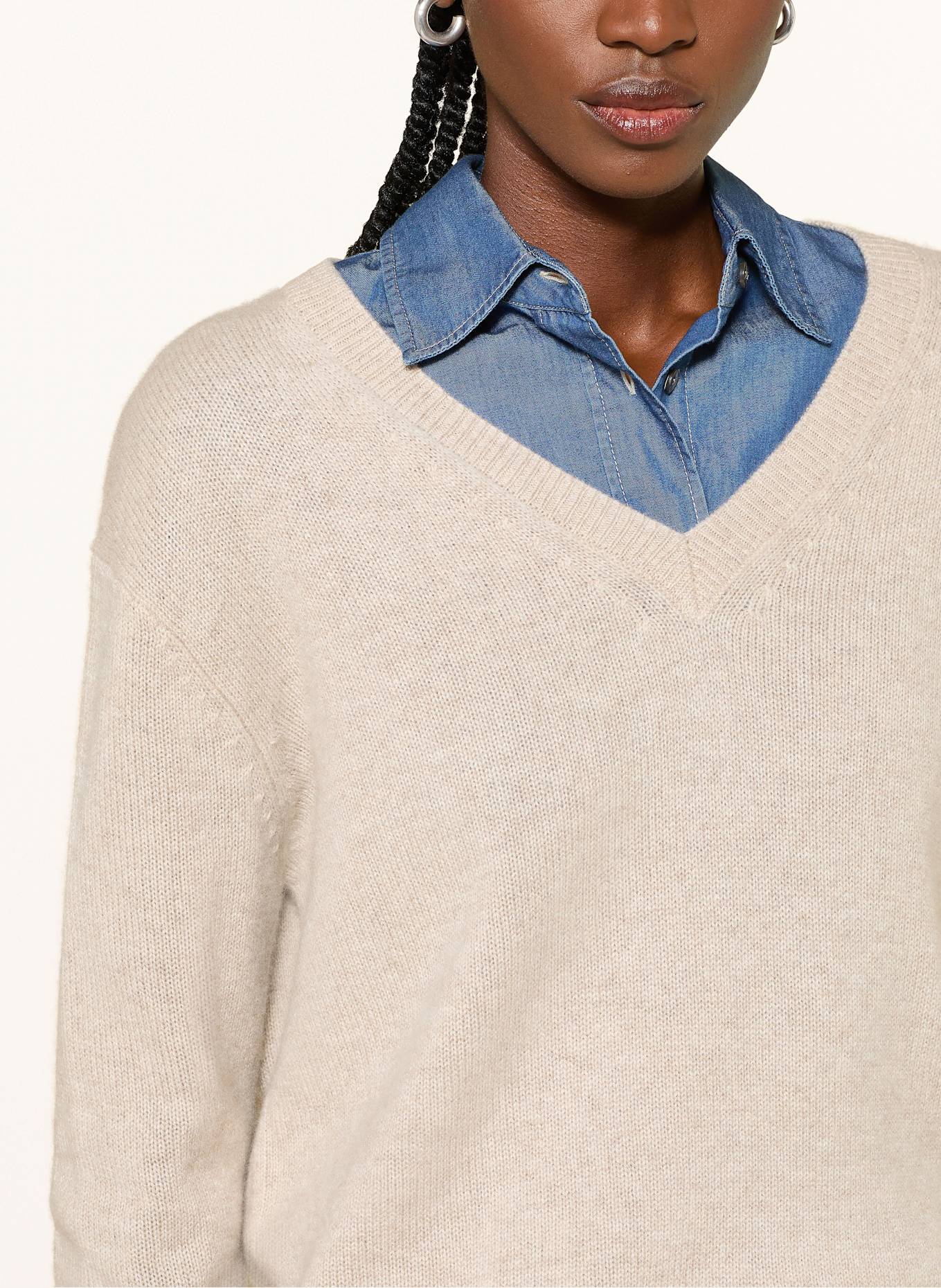 CLOSED Pullover: BEIGE