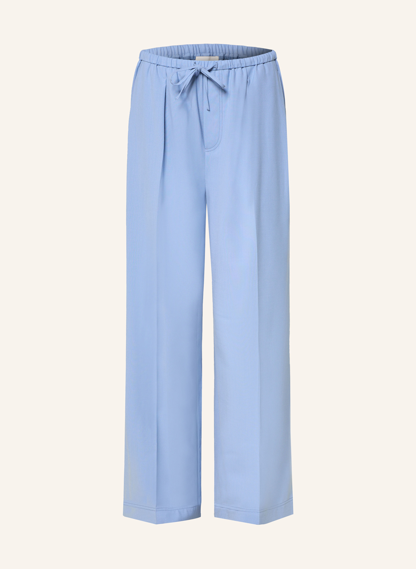 CLOSED Wide leg trousers WYNSTON: LIGHT BLUE