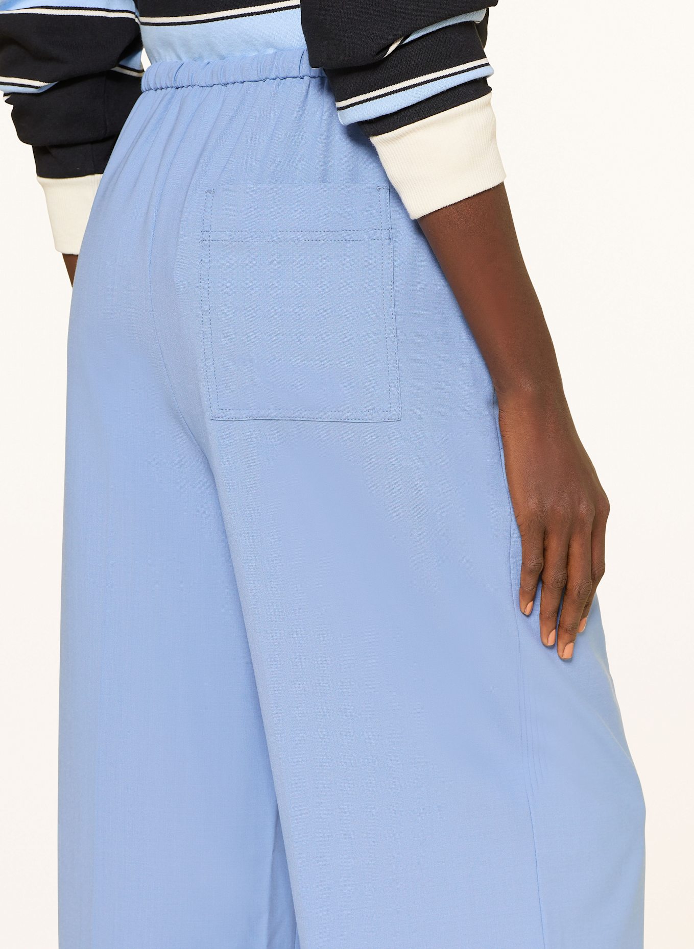 CLOSED Wide leg trousers WYNSTON: LIGHT BLUE