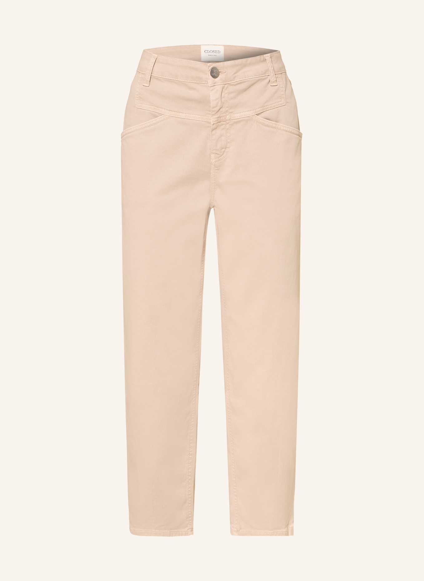 CLOSED Cropped Jeans STOVER-X: BEIGE