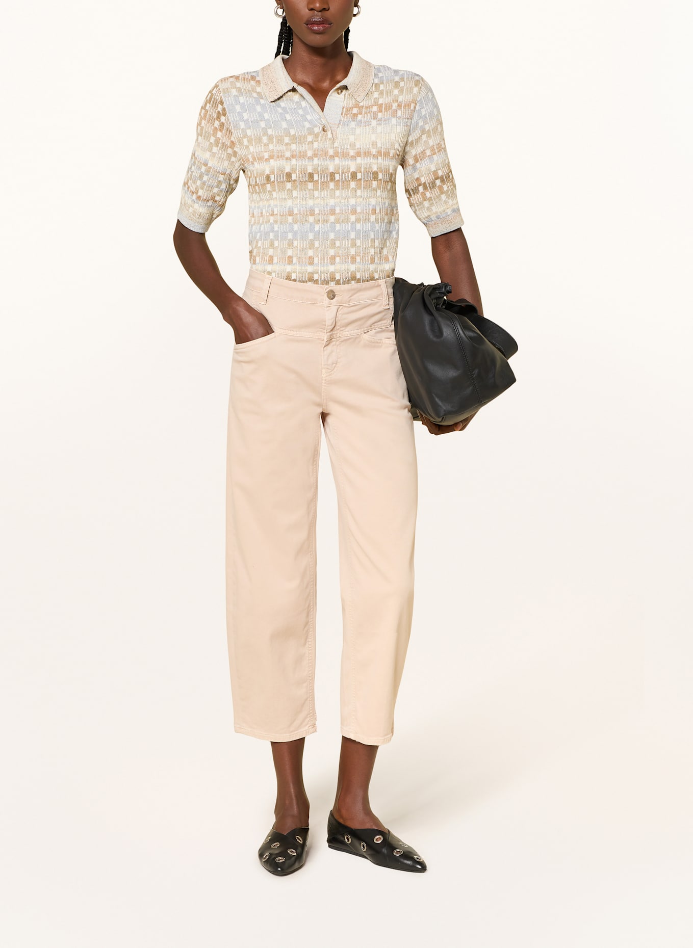 CLOSED Cropped Jeans STOVER-X: BEIGE