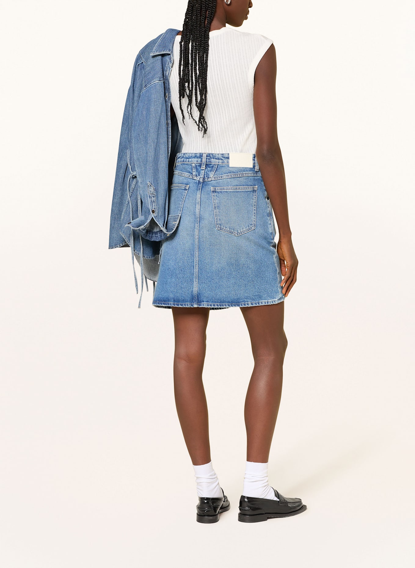 CLOSED Jeansrock STOVER-X: MBL MID BLUE