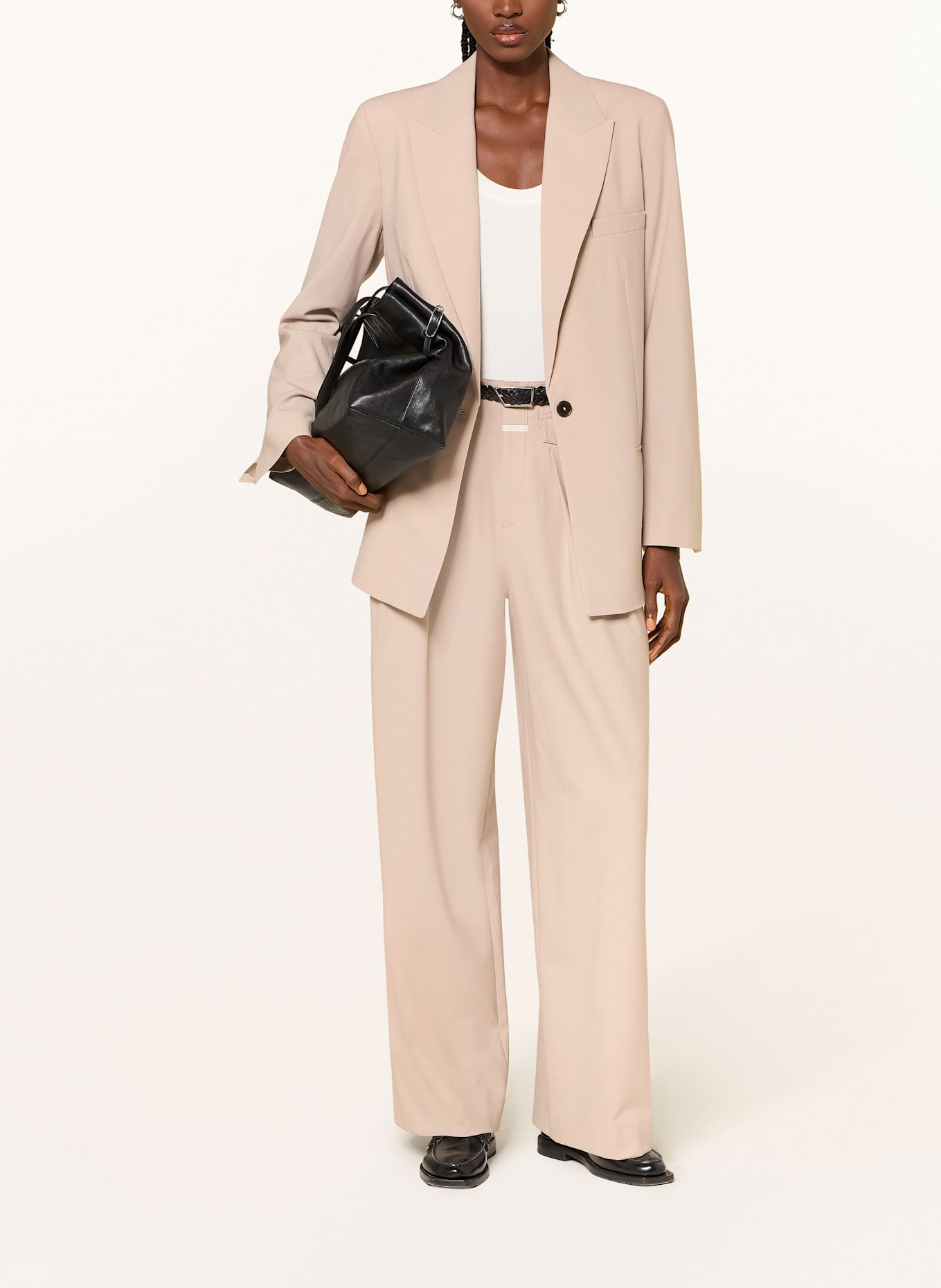 CLOSED Blazer: HELLBRAUN