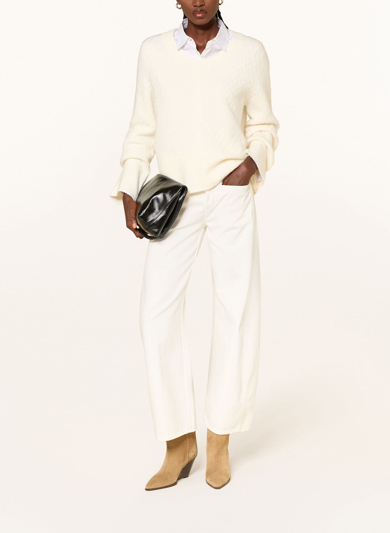 CLOSED Pullover: ECRU