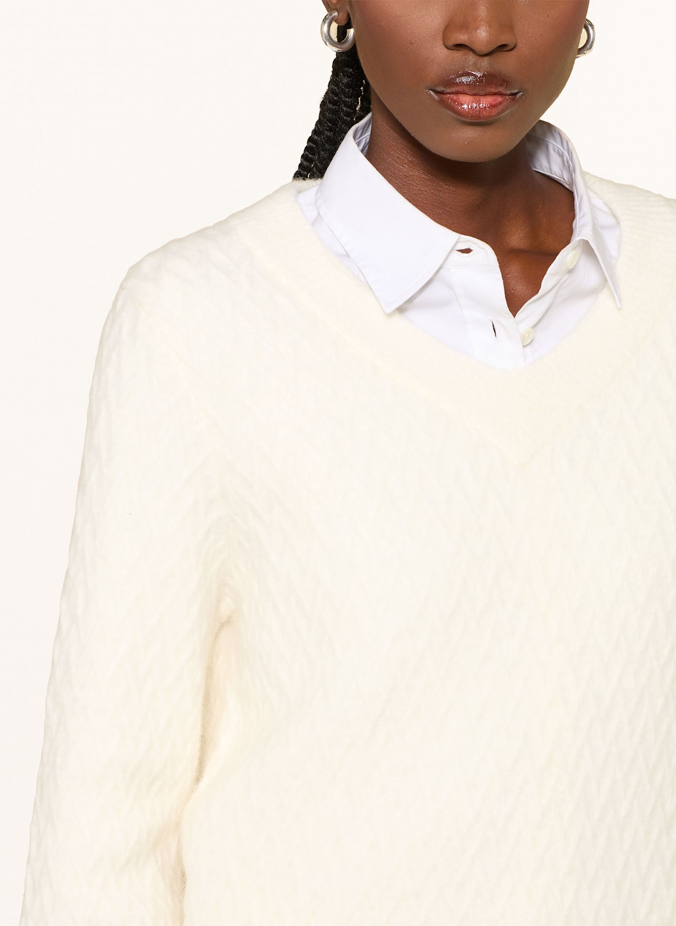 CLOSED Pullover: ECRU