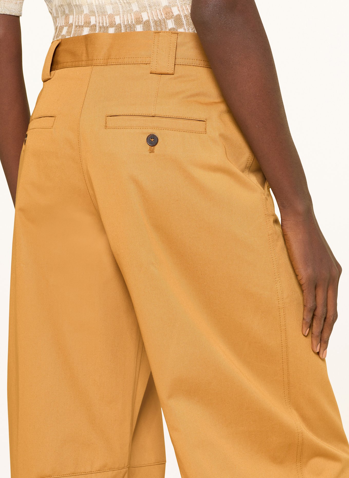 CLOSED Hose ROMI: DUNKELGELB