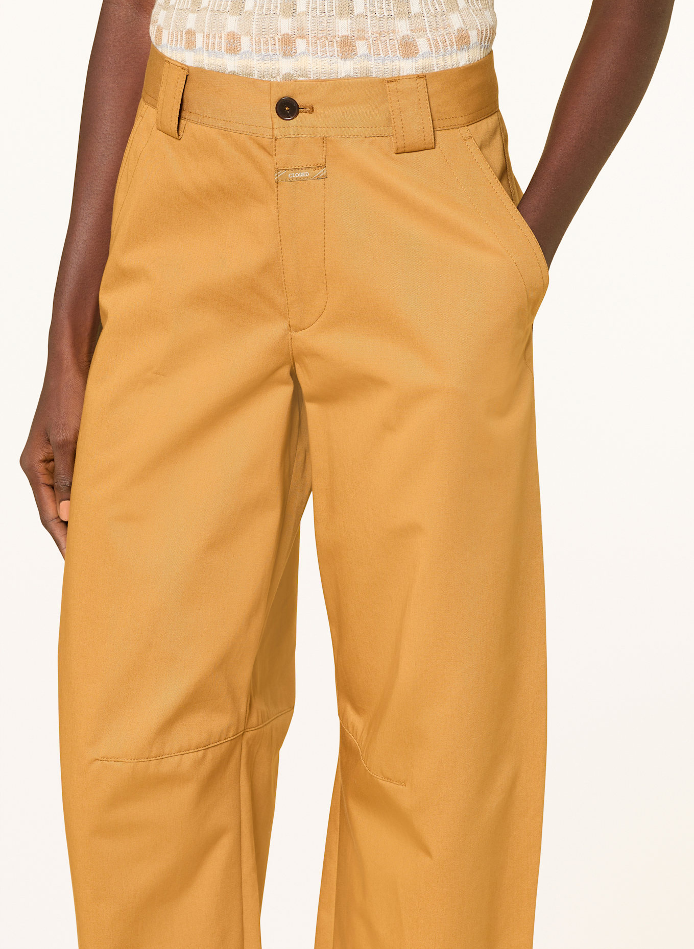 CLOSED Hose ROMI: DUNKELGELB