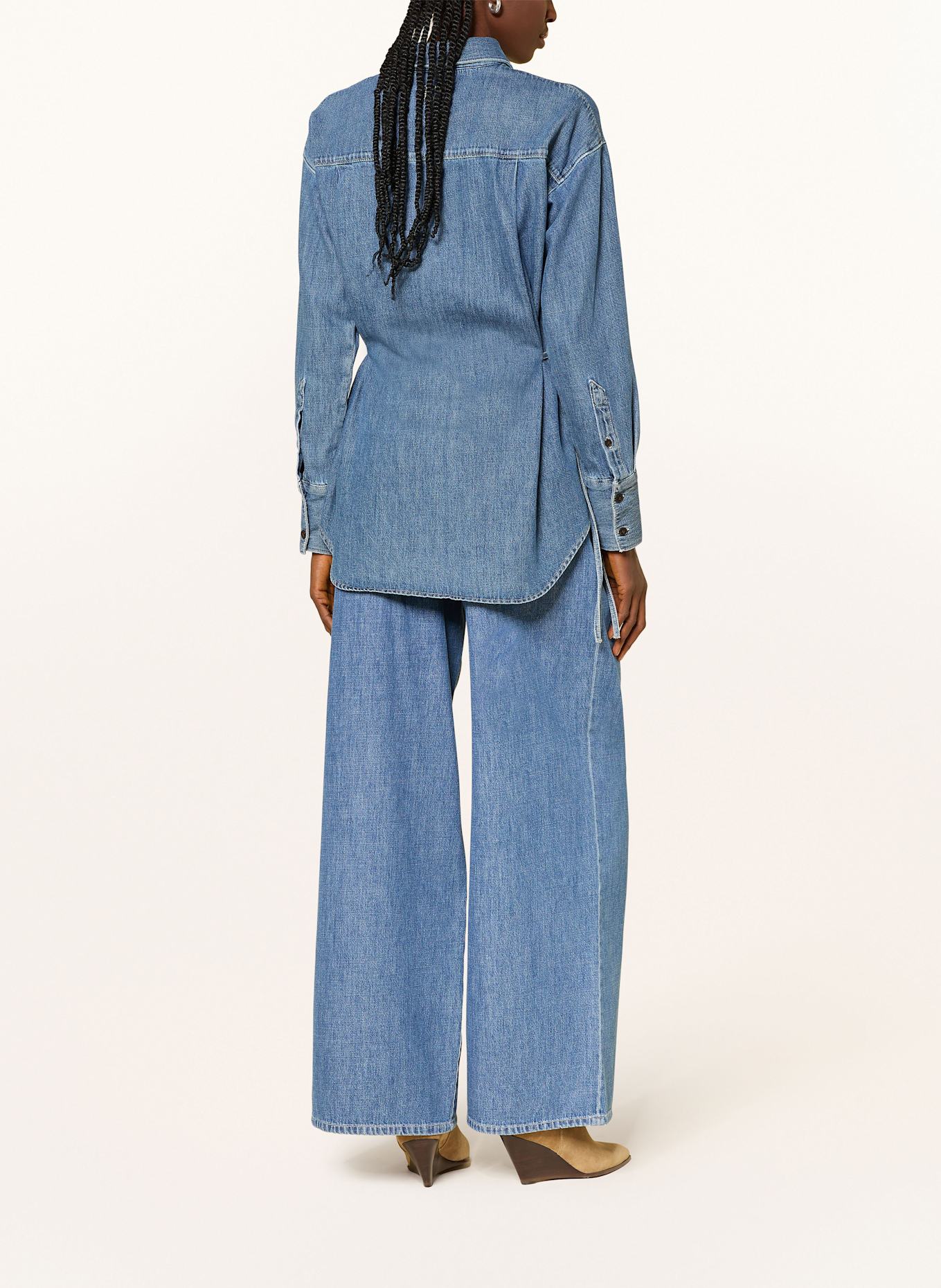 CLOSED Jeansbluse: BLAU