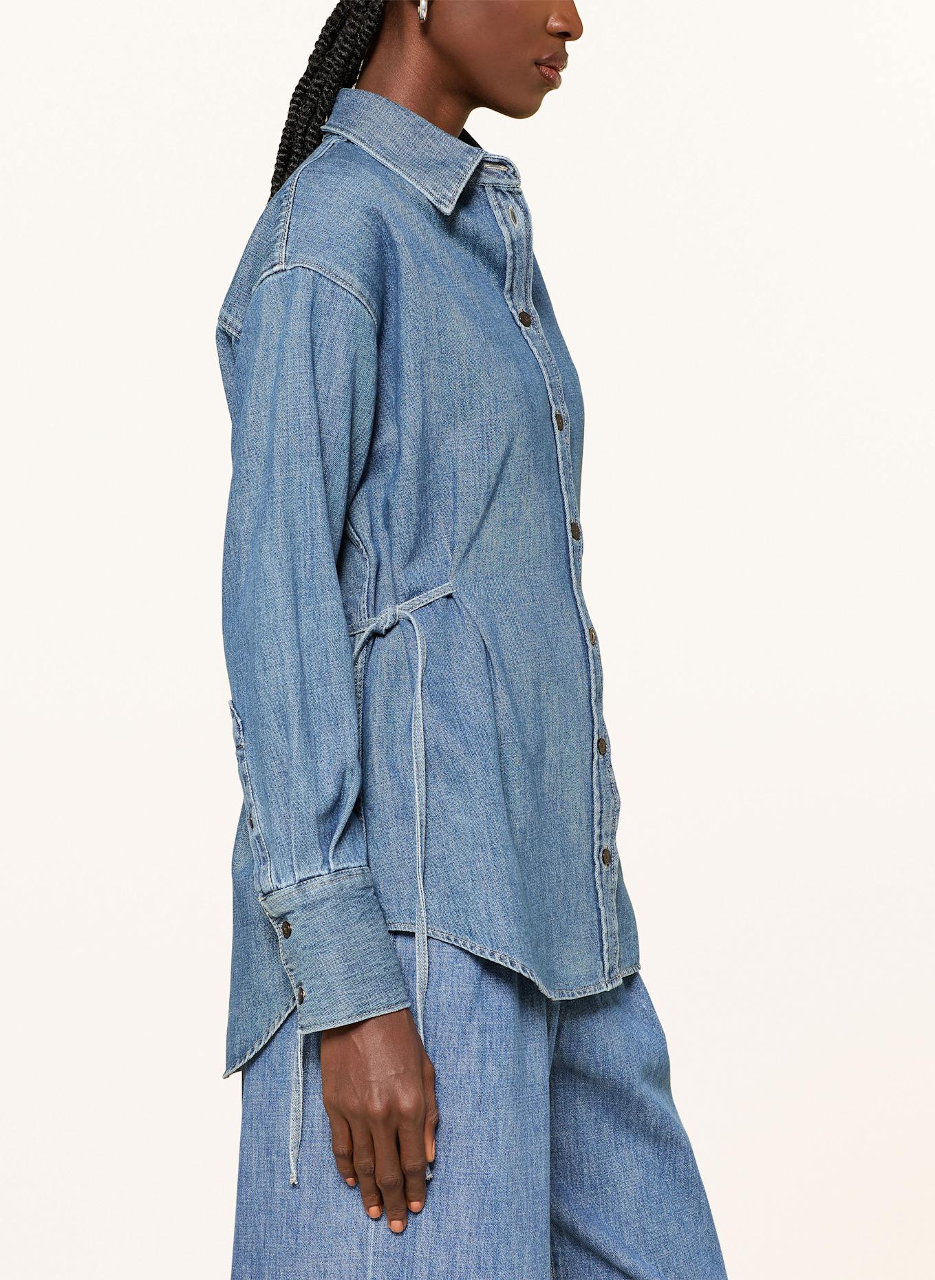 CLOSED Jeansbluse: BLAU