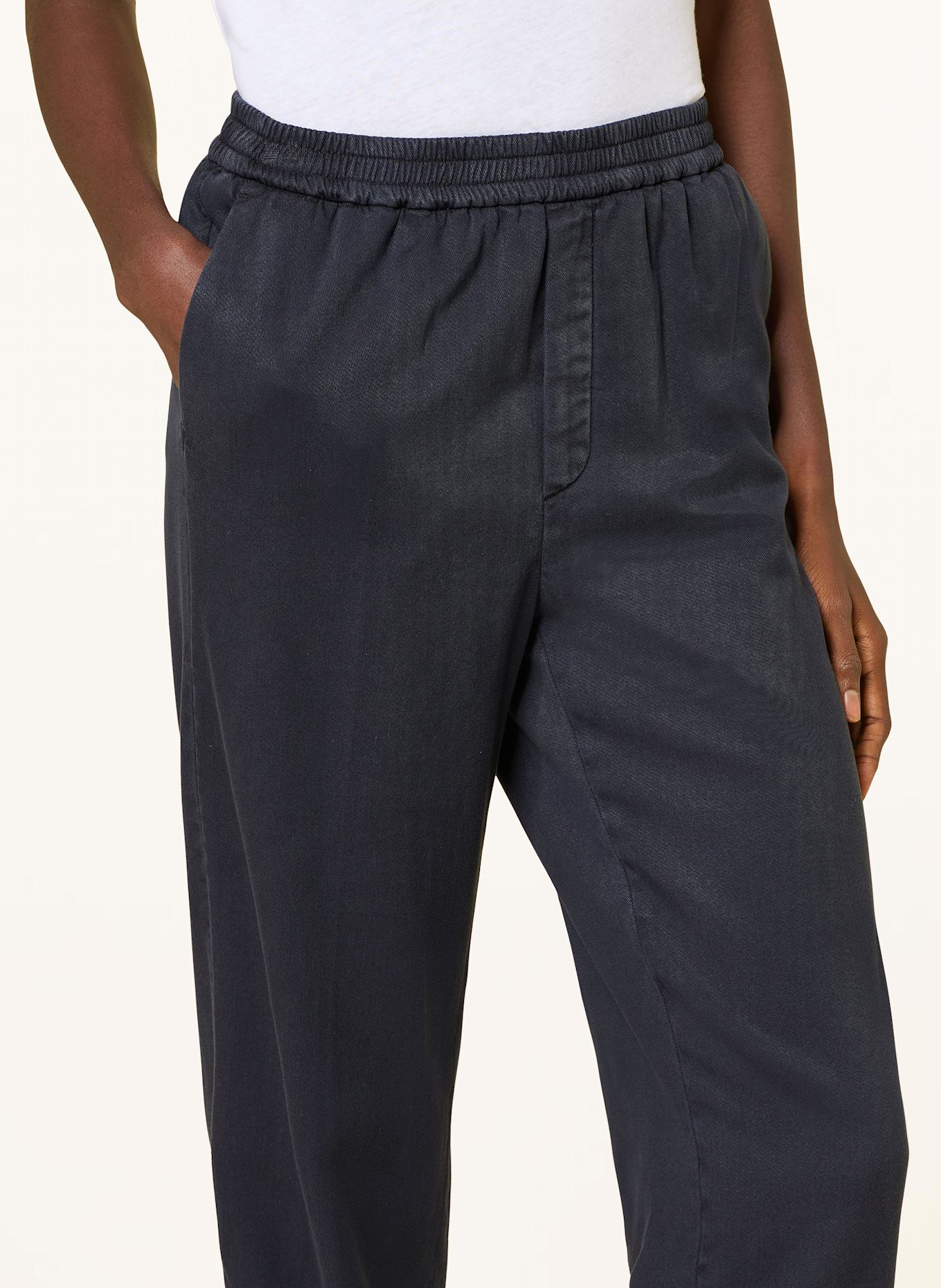 CLOSED Spodnie dresowe SONDRA: GRANATOWY