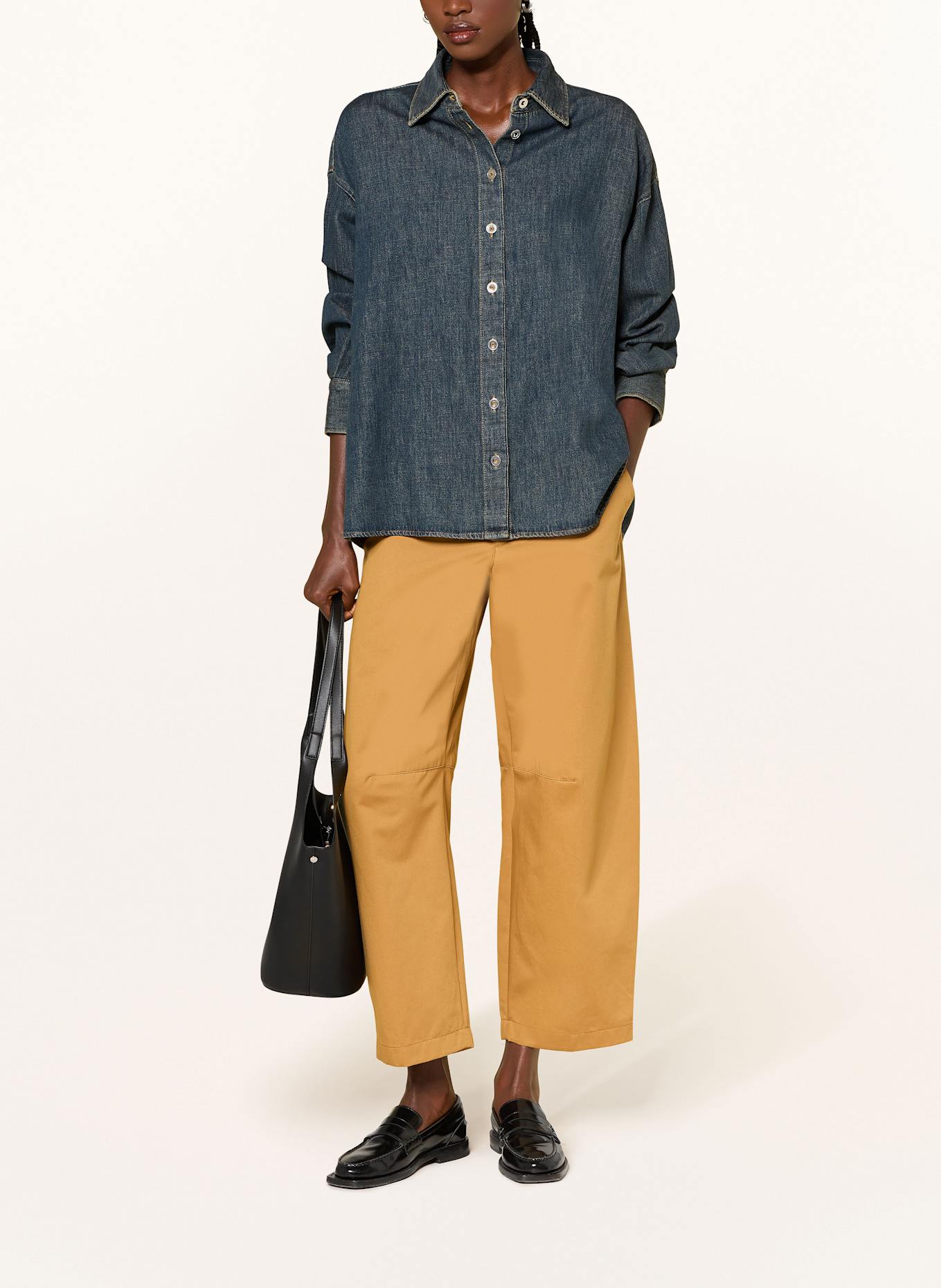 CLOSED Jeansbluse: DBL DARK BLUE