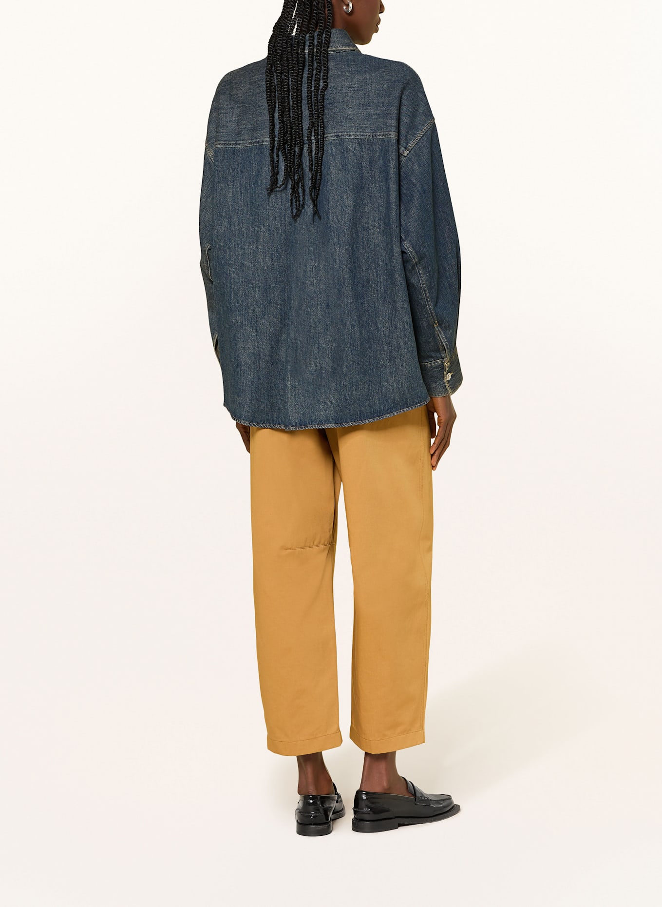 CLOSED Jeansbluse: DBL DARK BLUE