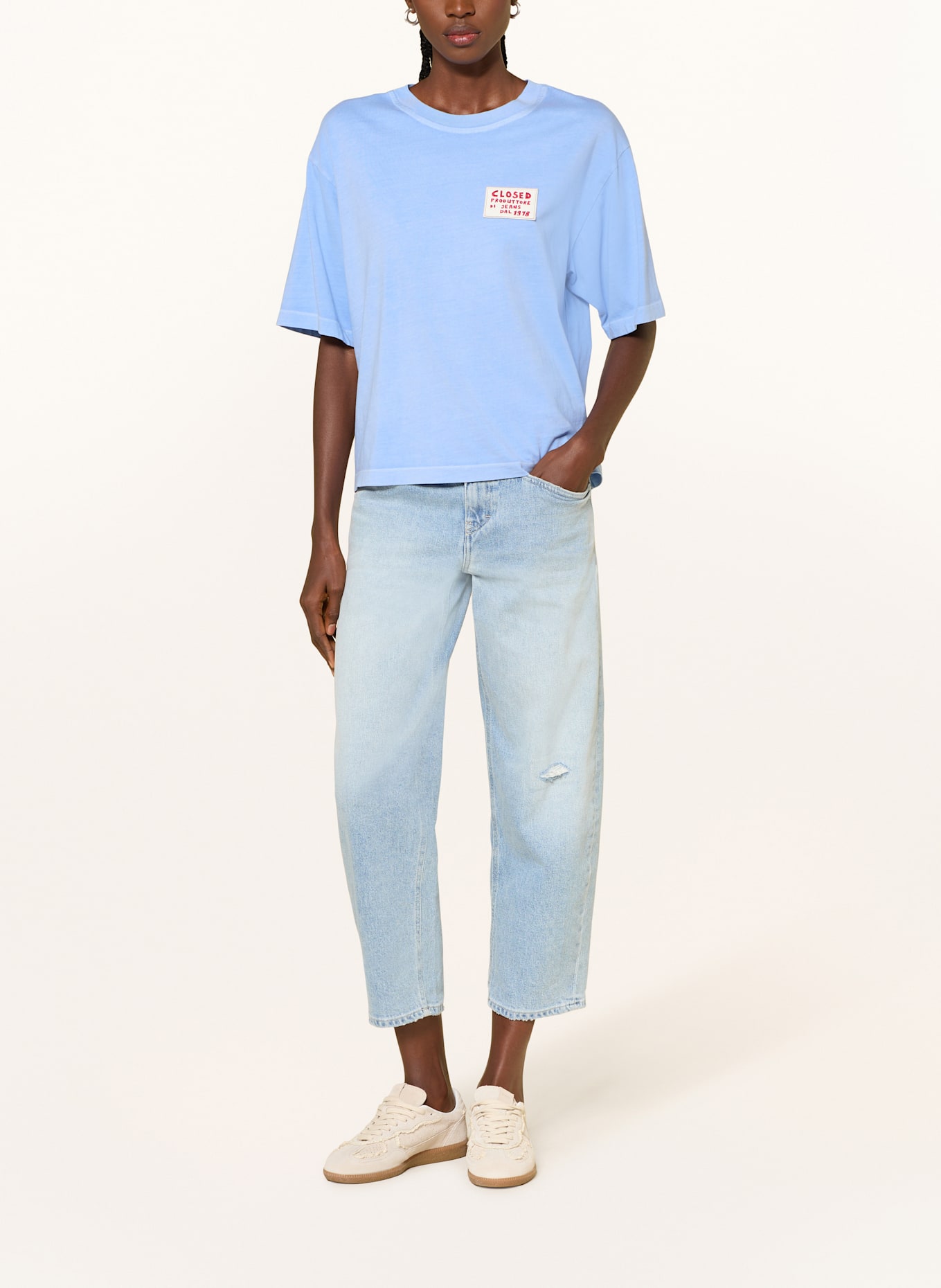 CLOSED T-Shirt: HELLBLAU