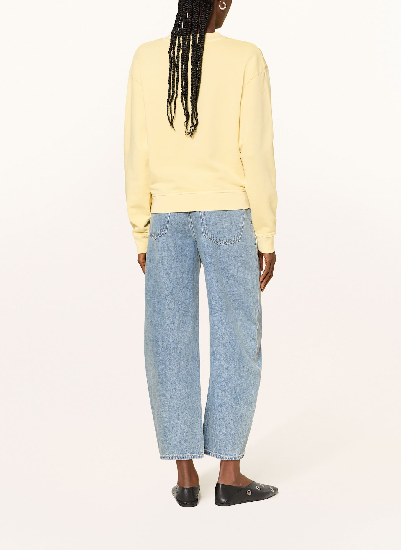 CLOSED Mikina: TMAVĚ ŽLUTÁ / ZELENÁ / TMAVĚ ZELENÁ