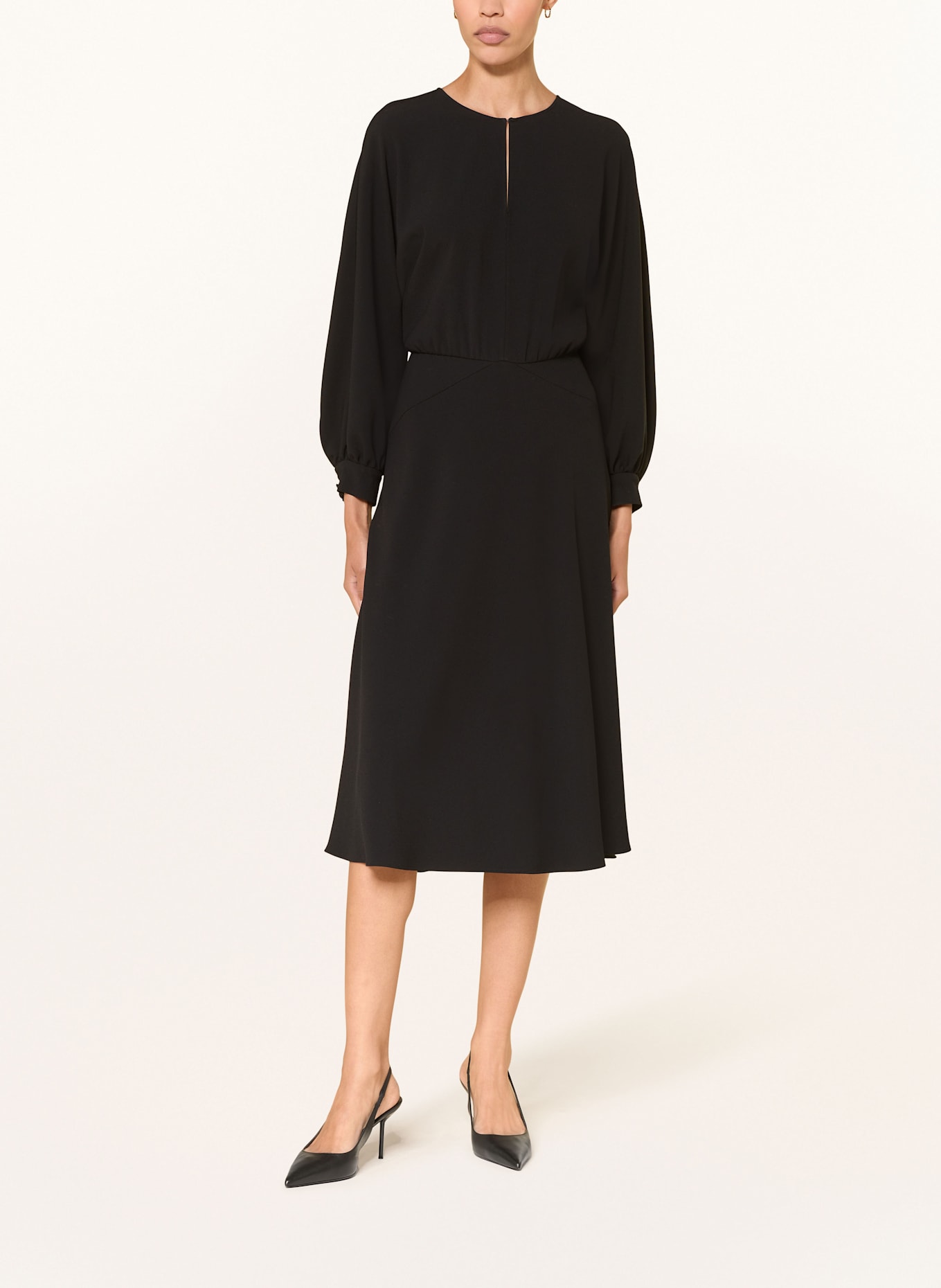 LUISA CERANO Cocktailkleid: SCHWARZ