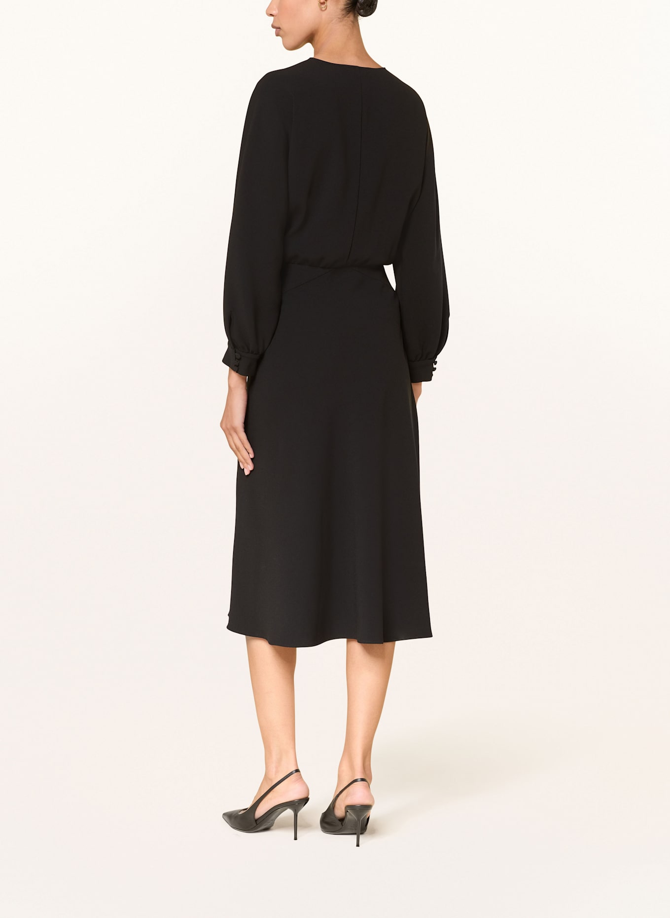 LUISA CERANO Cocktailkleid: SCHWARZ