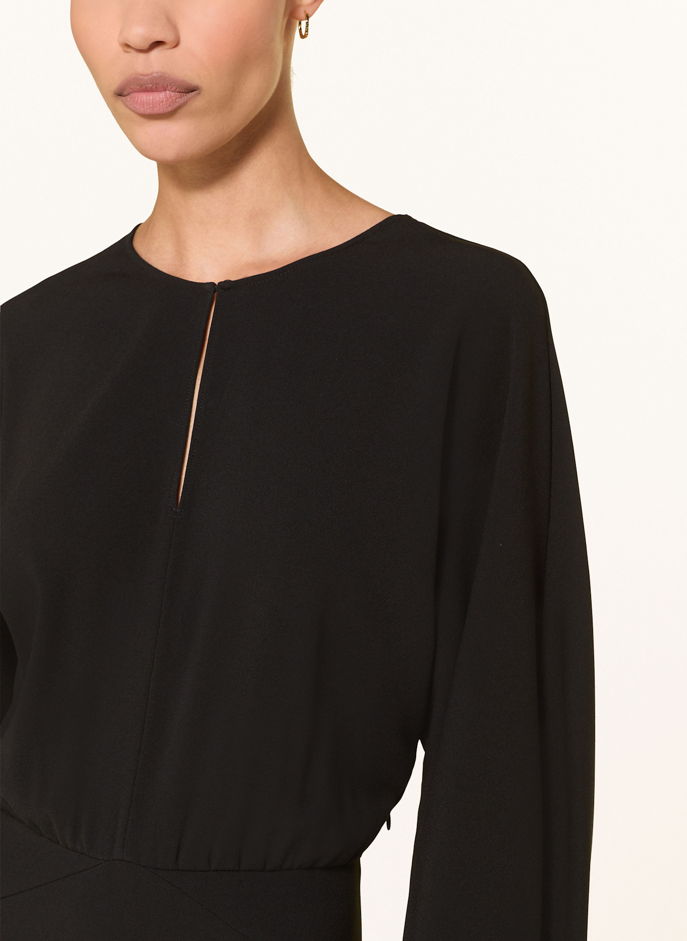 LUISA CERANO Cocktailkleid: SCHWARZ