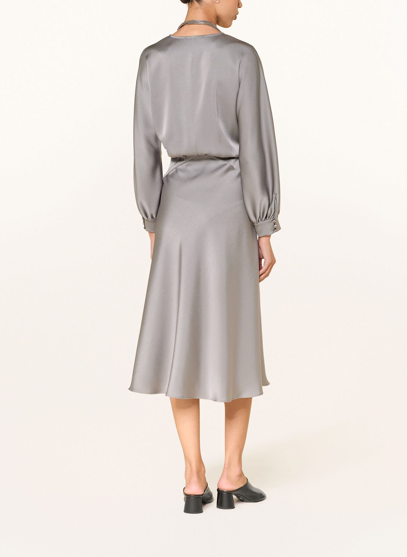 LUISA CERANO Cocktailkleid: GRAU