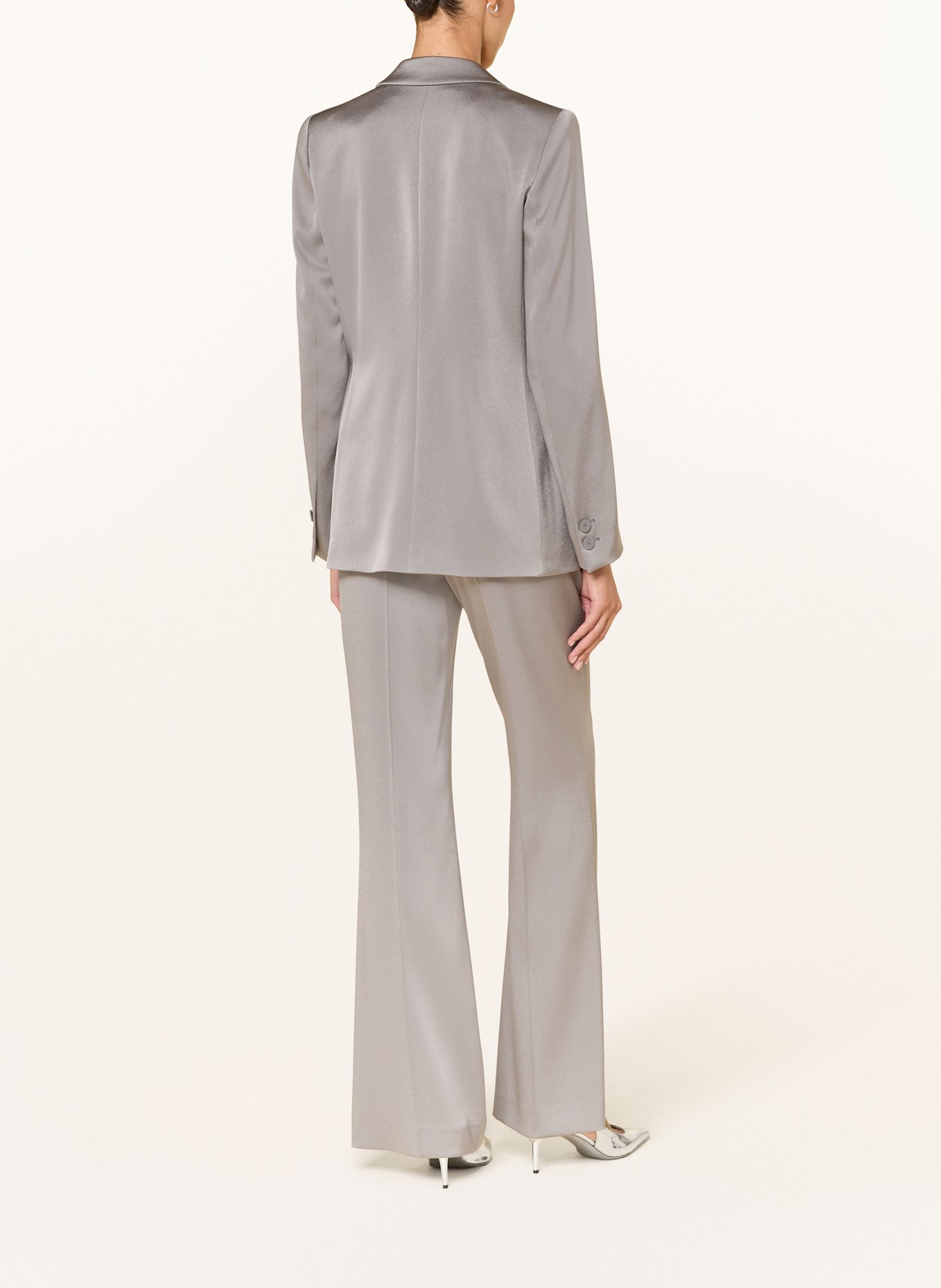 LUISA CERANO Satinblazer: GRAU