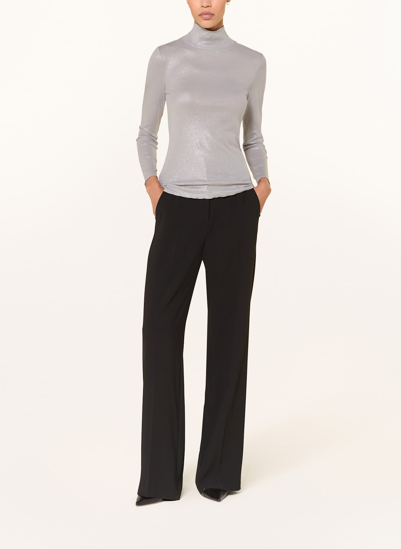 LUISA CERANO Longsleeve: SILBER